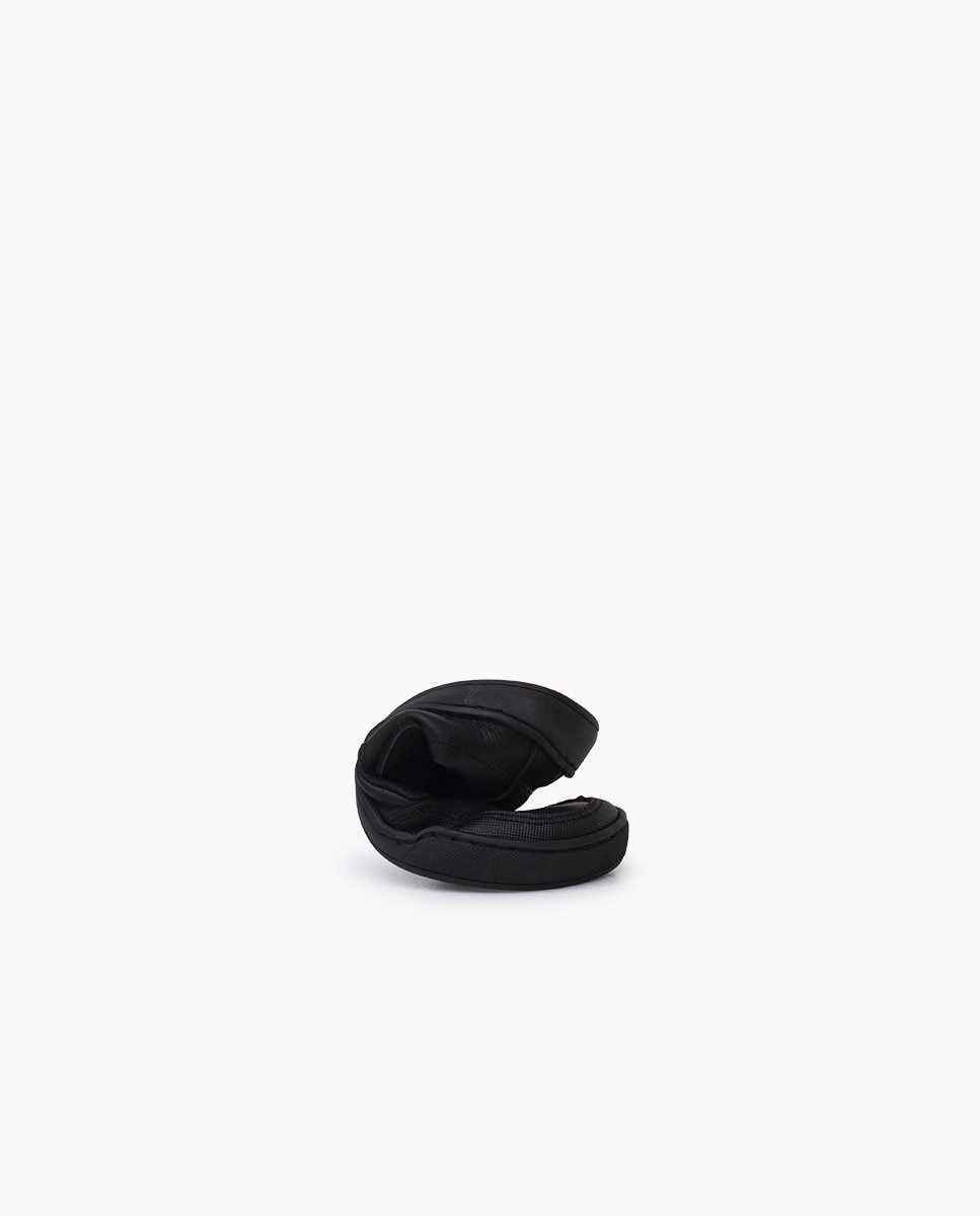 Merceditas Colegiais Barefoot de Pele Preto-5