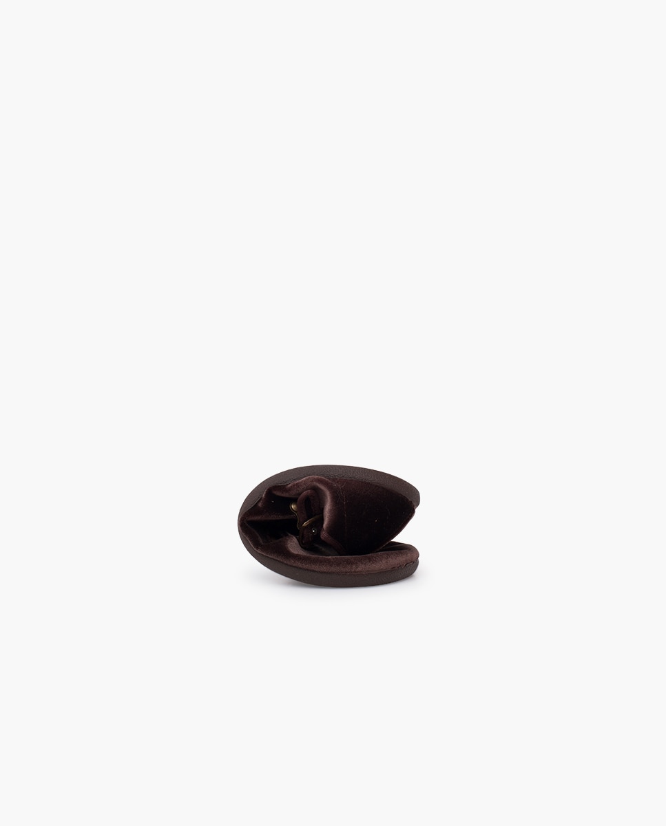 Merceditas Barefoot de Veludo com Fivela Castanho-chocolate-5
