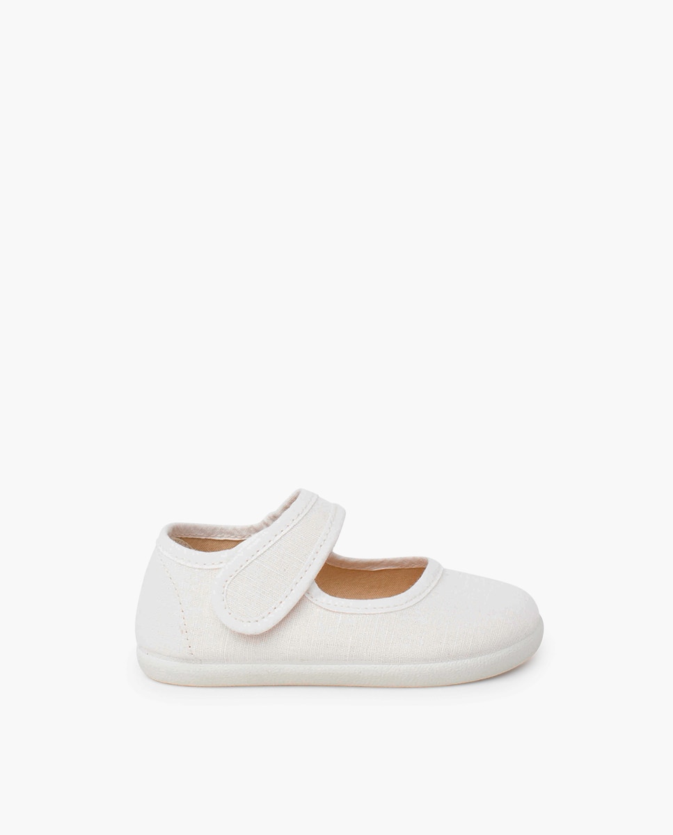 Imagem 0 de Merceditas Infantil Barefoot em Linho Fino