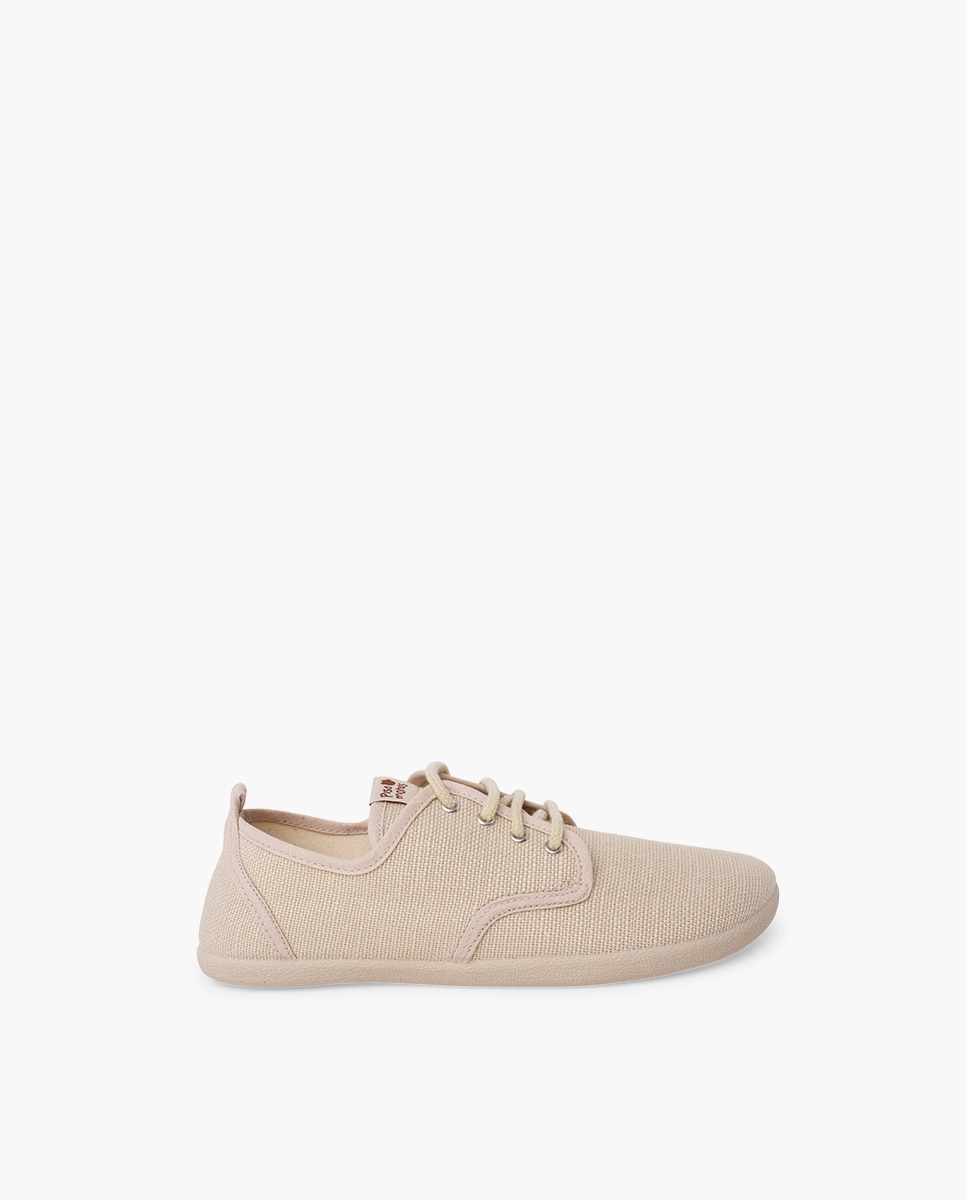 Imagem 0 de Sapatos de Cordões e Bluchers Infantil Barefoot Lino Cordões Tamanhos
