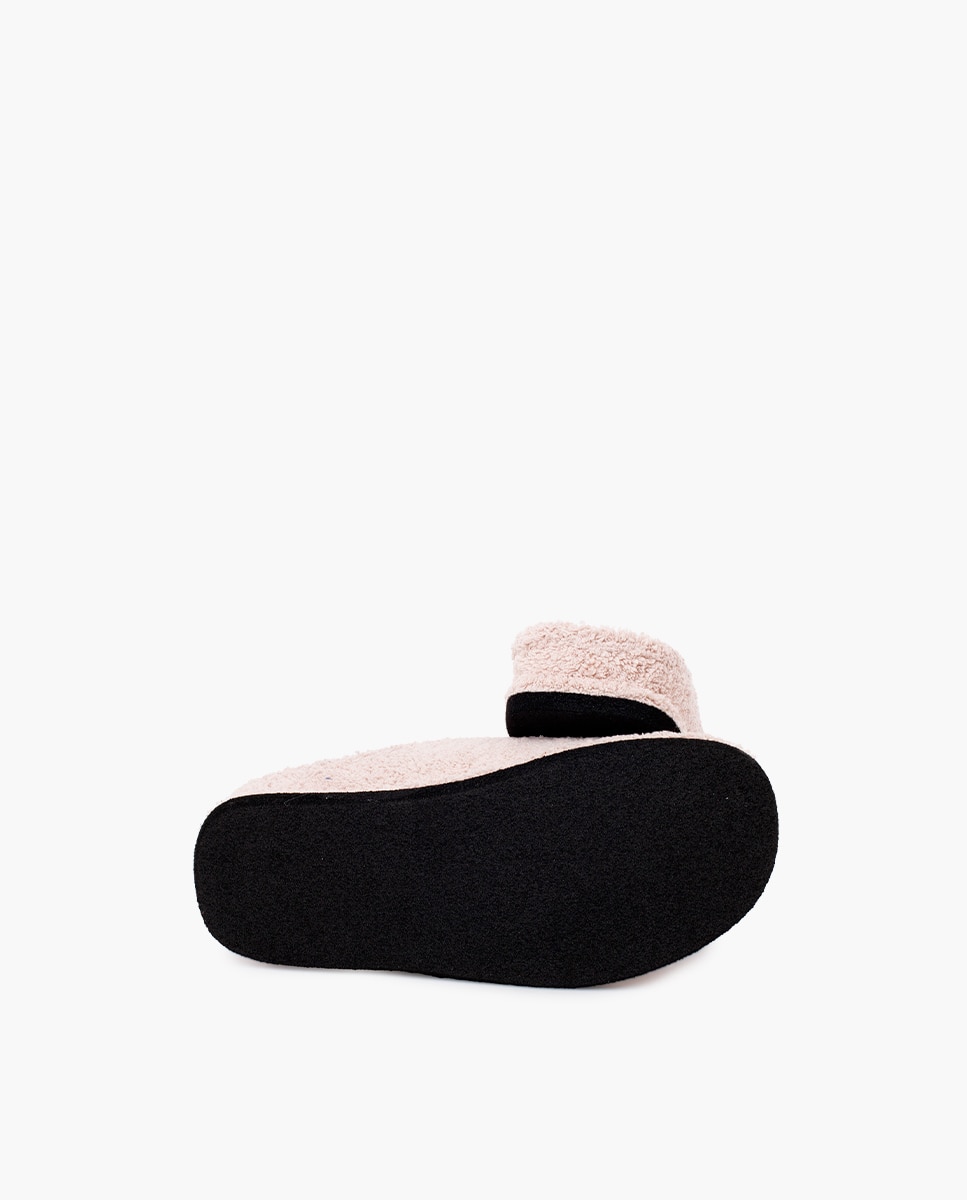 Pantufas Fechadas Infantil Tipo Socas Felpo Pisamonas Cru-2