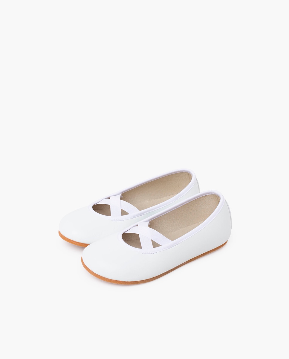 Sabrinas Ballet Barefoot Comunhão Branco-3