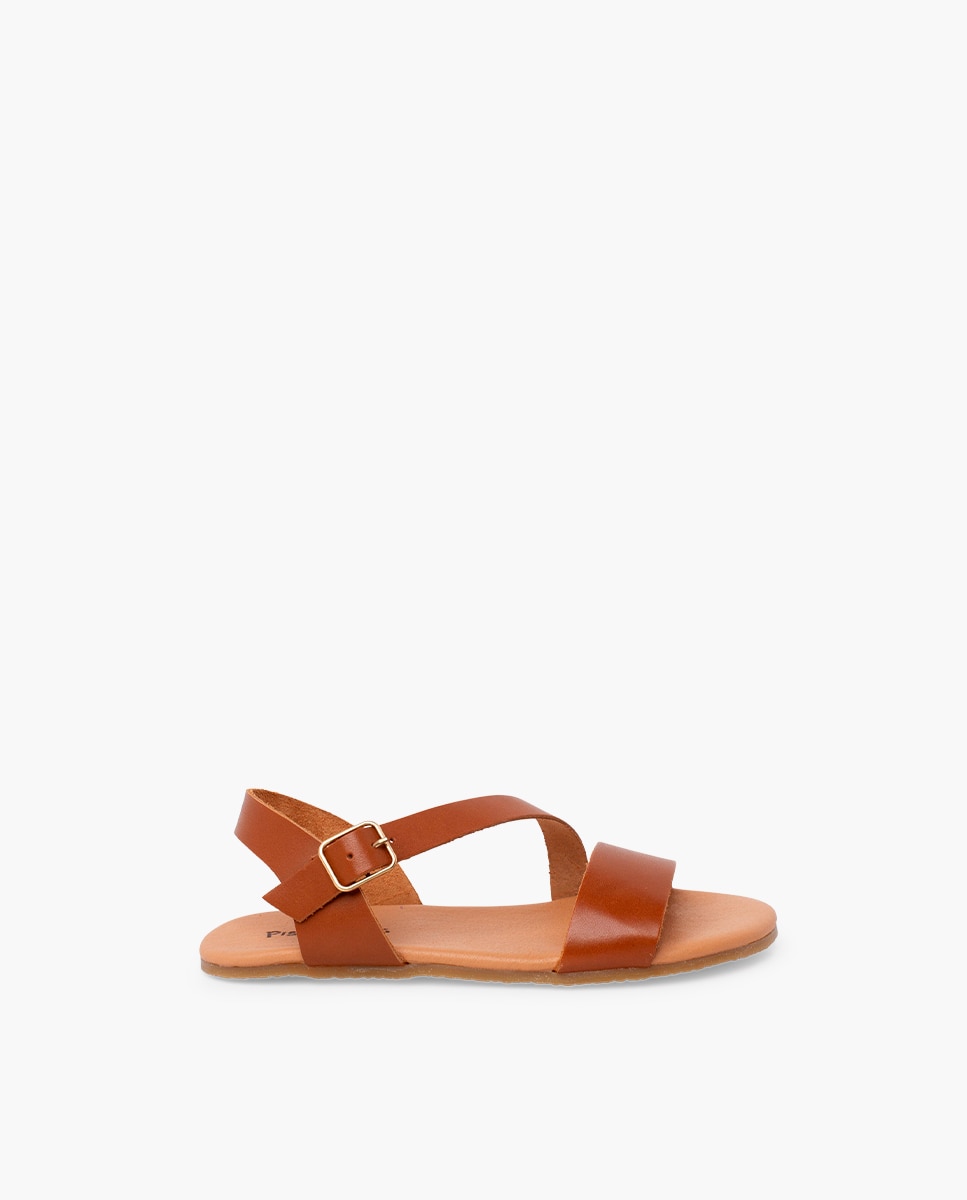 Imagem 0 de Sandálias Fechadas Infantil Barefoot com Tira Cruzada