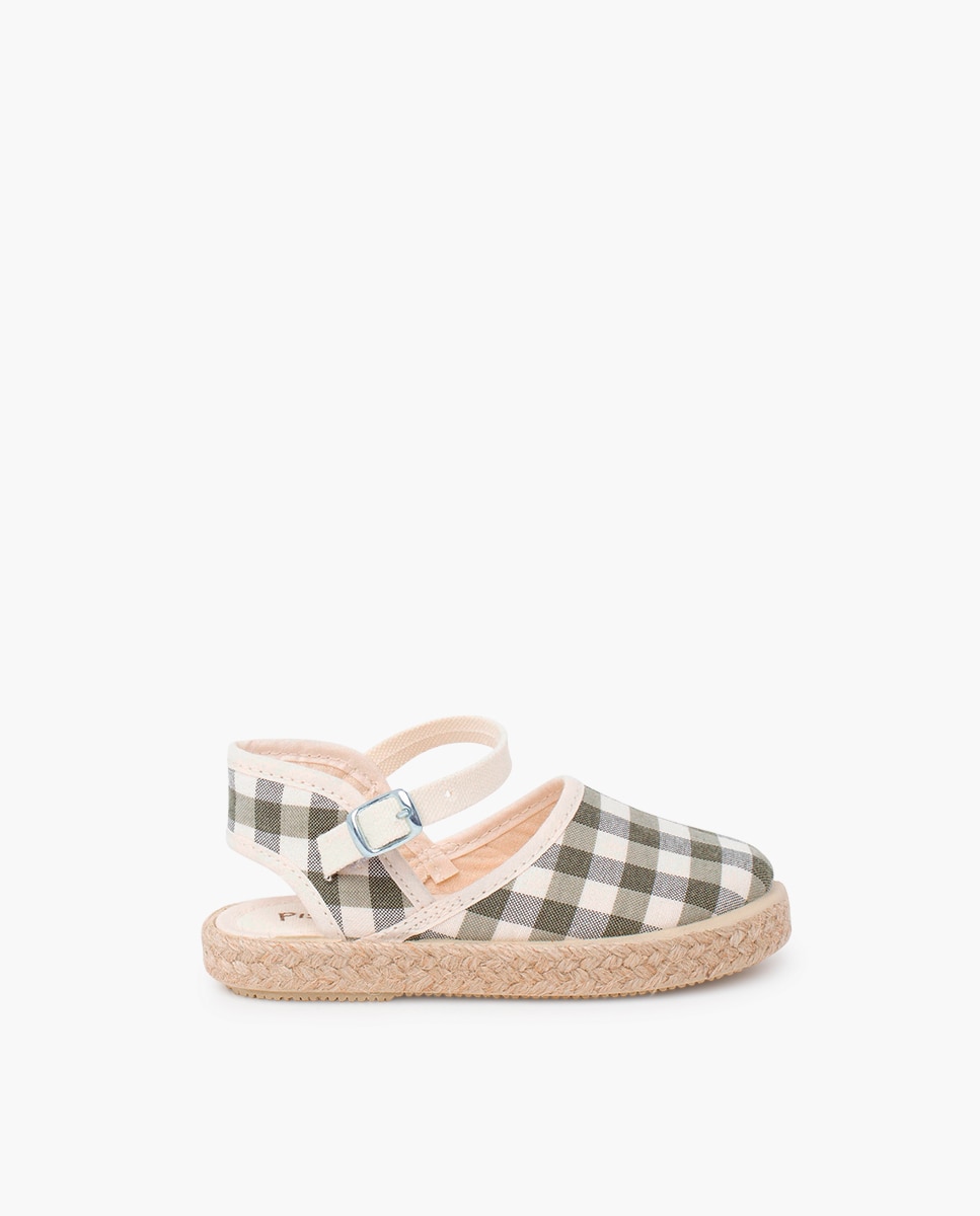 Imagem 0 de Alpercatas Aos Quadrados Vichy com Fivela