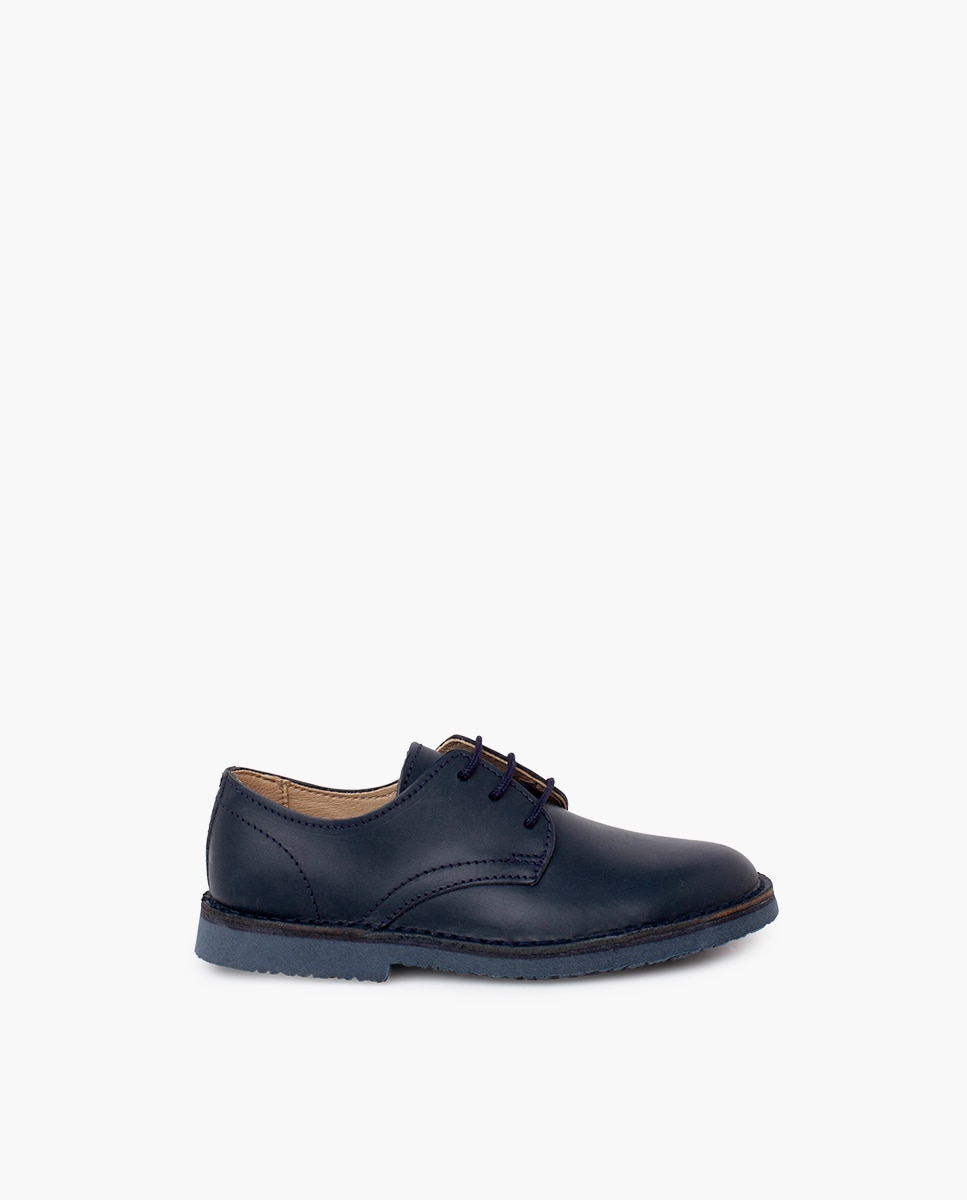 Imagem 0 de Sapatos de Atacadores e Bluchers Infantil Blucher Formal em Pele