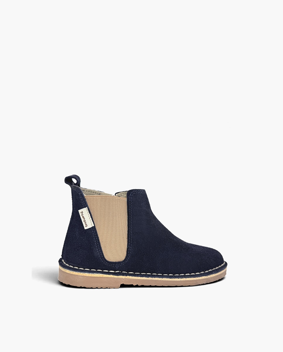Imagem 1 de Botas Infantil em Camurça Chelsea com Elástico e