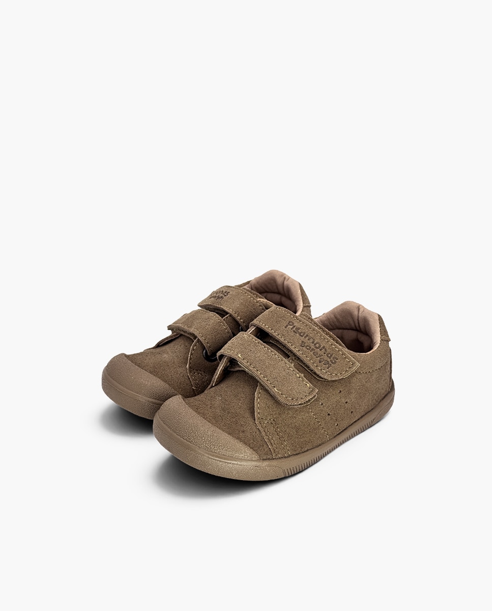 Sapatilhas de Lona Macias Barefoot Serratex Taupe-3