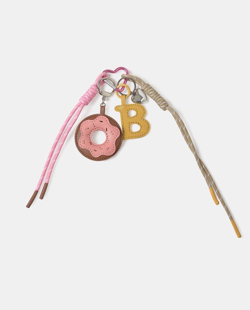 Imagem 0 de Porta-chaves com Pendente de Donut em Rosa