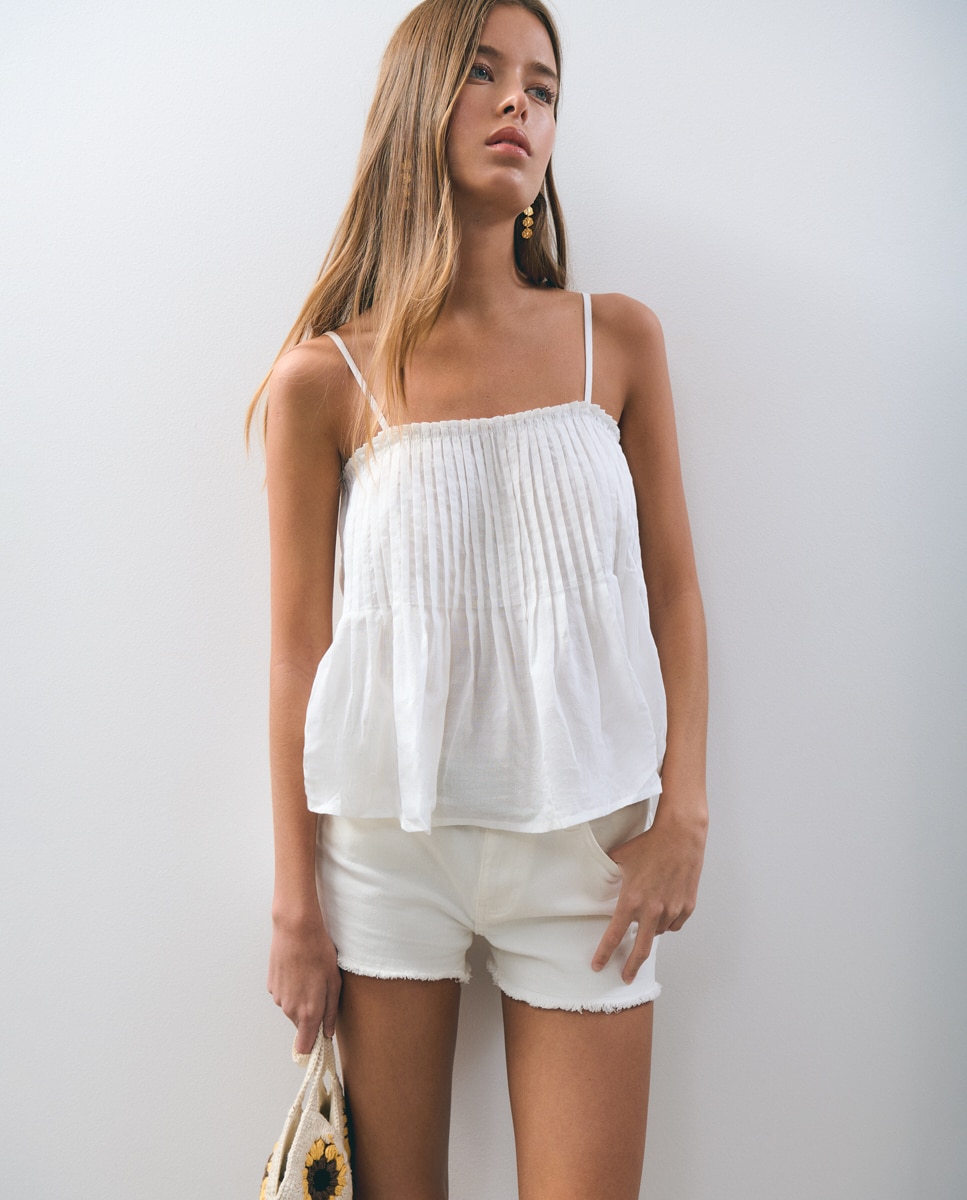 Imagem 0 de Top de Alças com Jaretas