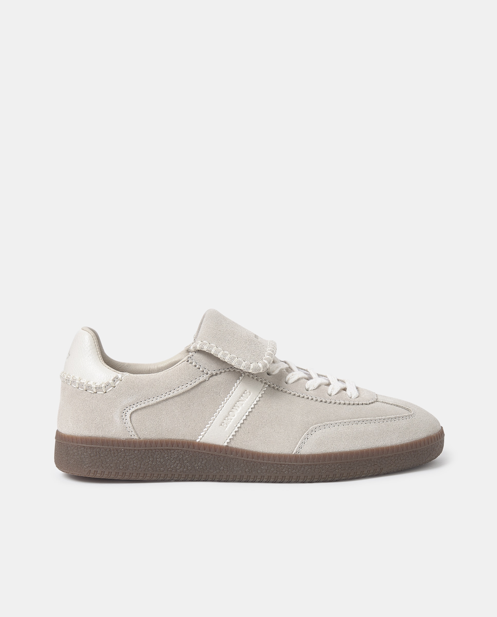 Imagem 0 de Sapatilhas Desportivas de Pele com Aba em Areia