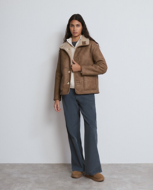 Imagem 0 de Sobretudo de Pano Dupla Face Reversível