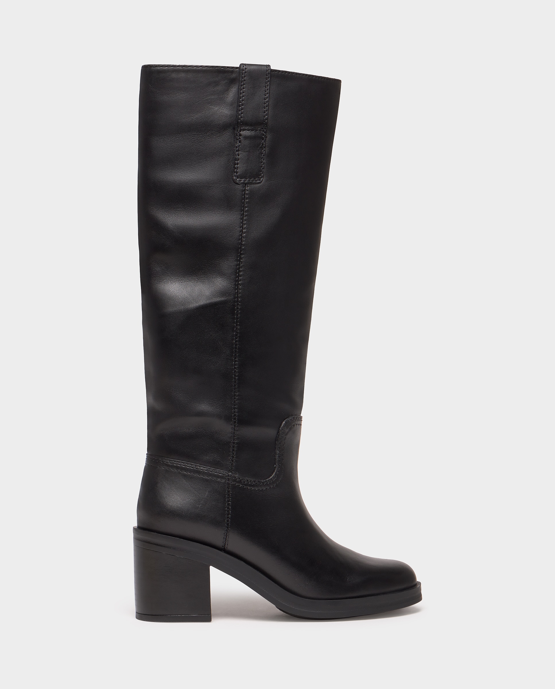 Imagem 0 de Botas Gaucha Básicas de Pele em Preto