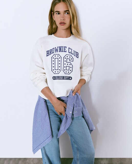 Imagem 0 de Sweatshirt com Logo e Número