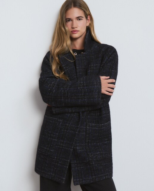 Imagem 0 de Sobretudo de Pano Aos Quadrados