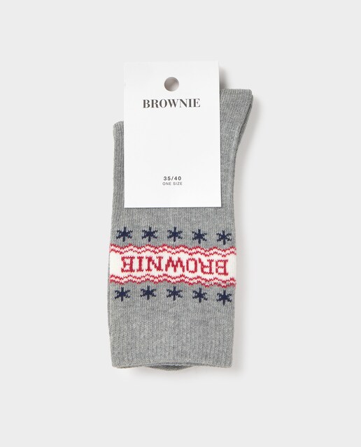 Imagem 0 de Meias com Logo e Estrelas