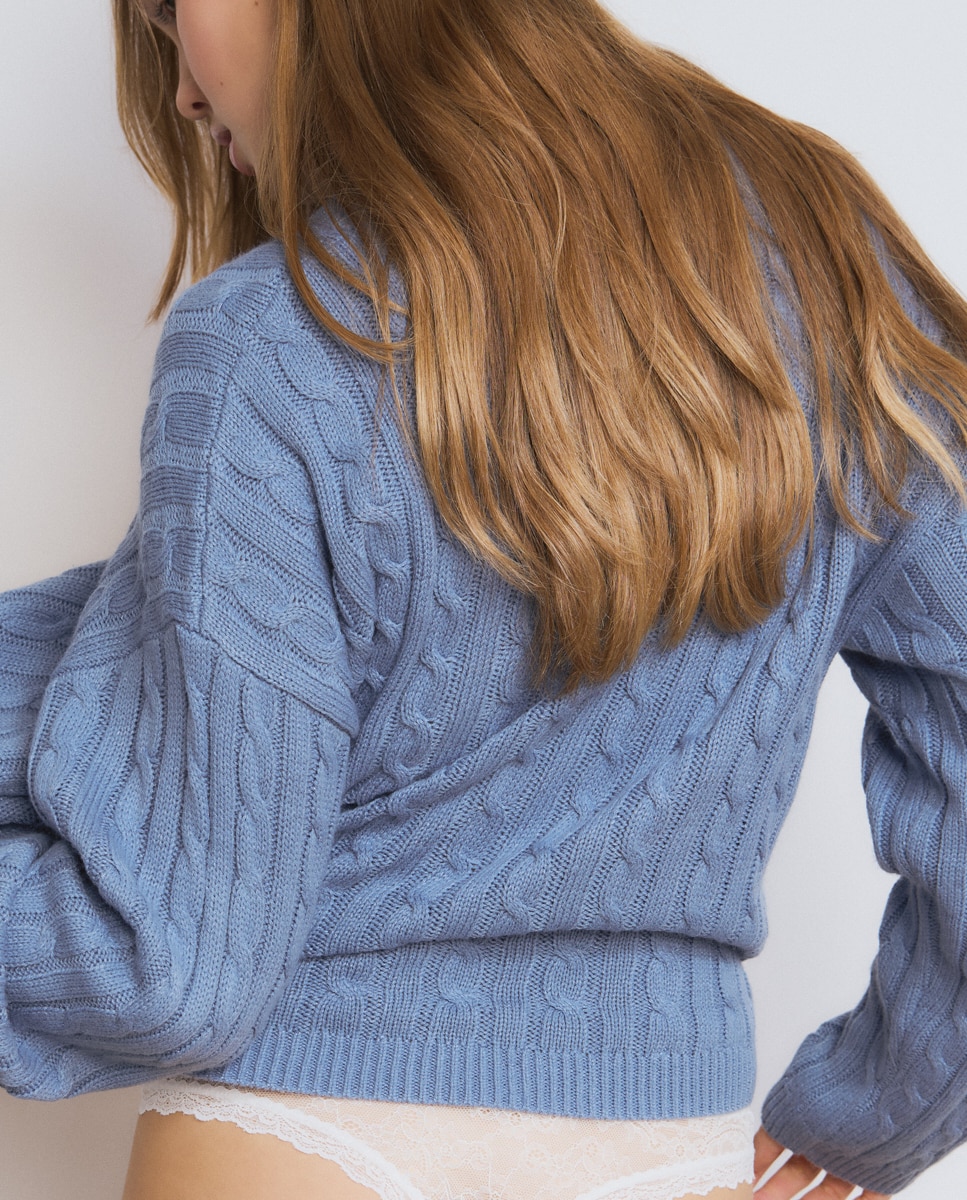 Cueca Lisa com Renda Branco-2