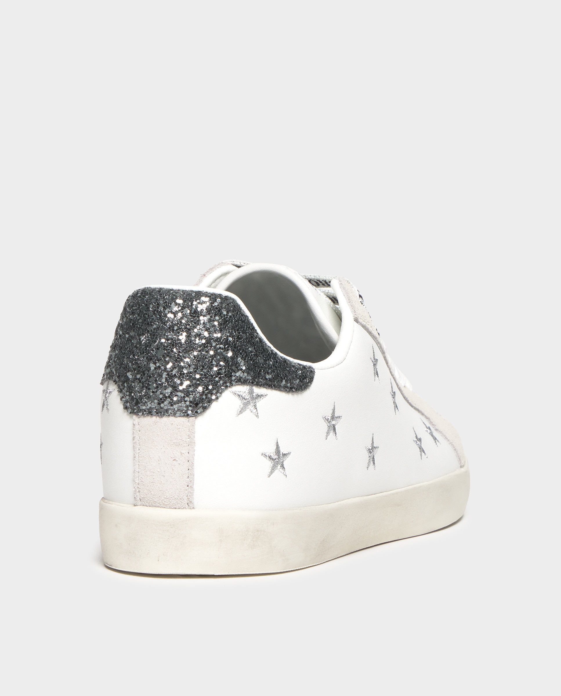 Sapatilhas Desportivas com Estrelas Branco-5