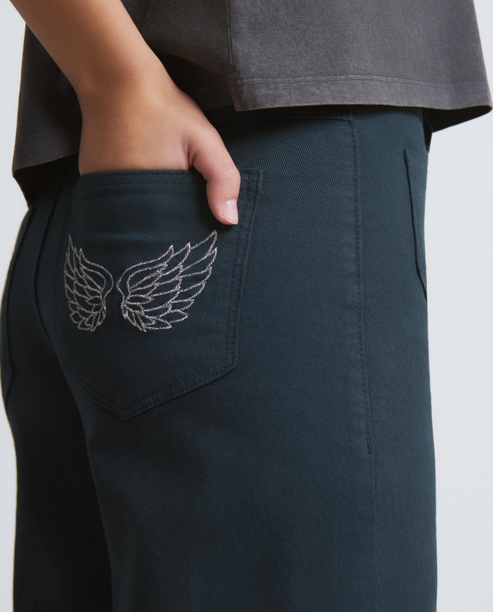 Imagem 0 de Calças Retas com Asas