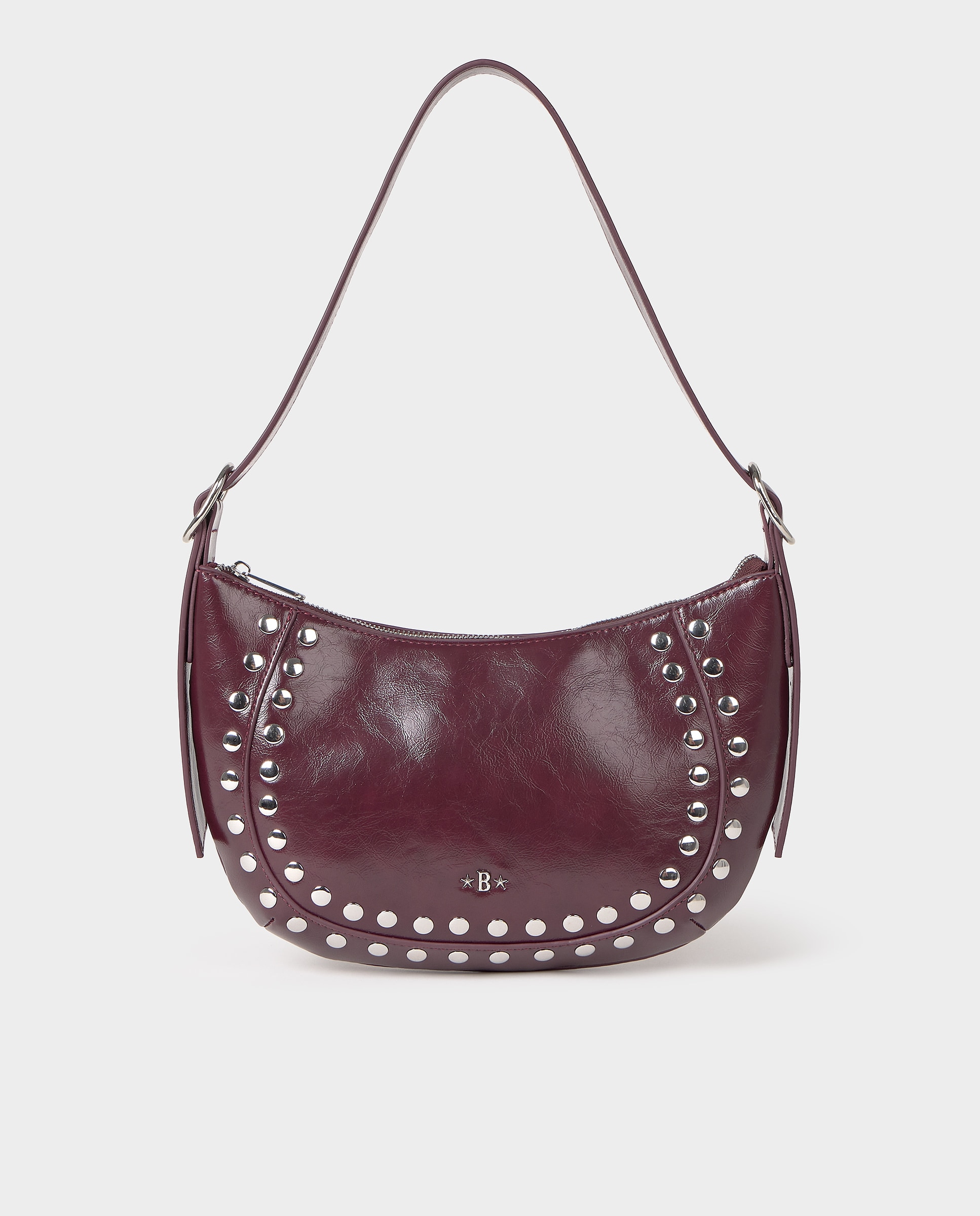 Imagem 0 de Mala de Ombro Estilo Mala a Tiracolo com Tachas