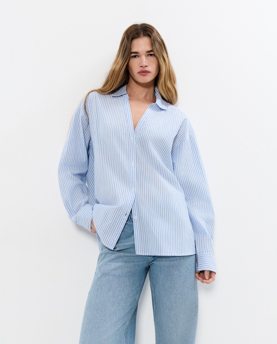 Imagem 0 de Blusa Às Riscas