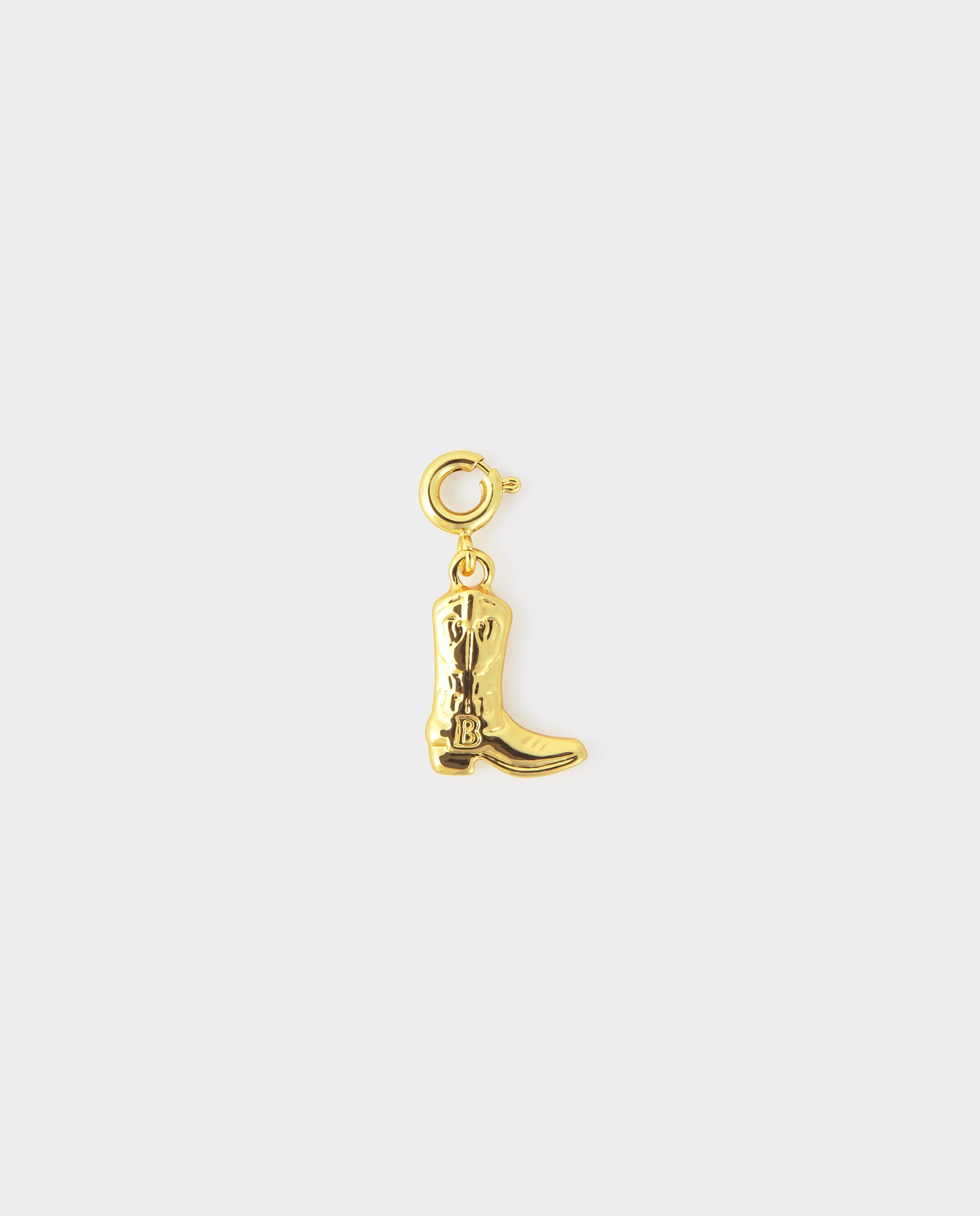 Charm Bota Cowboy Dourado-3