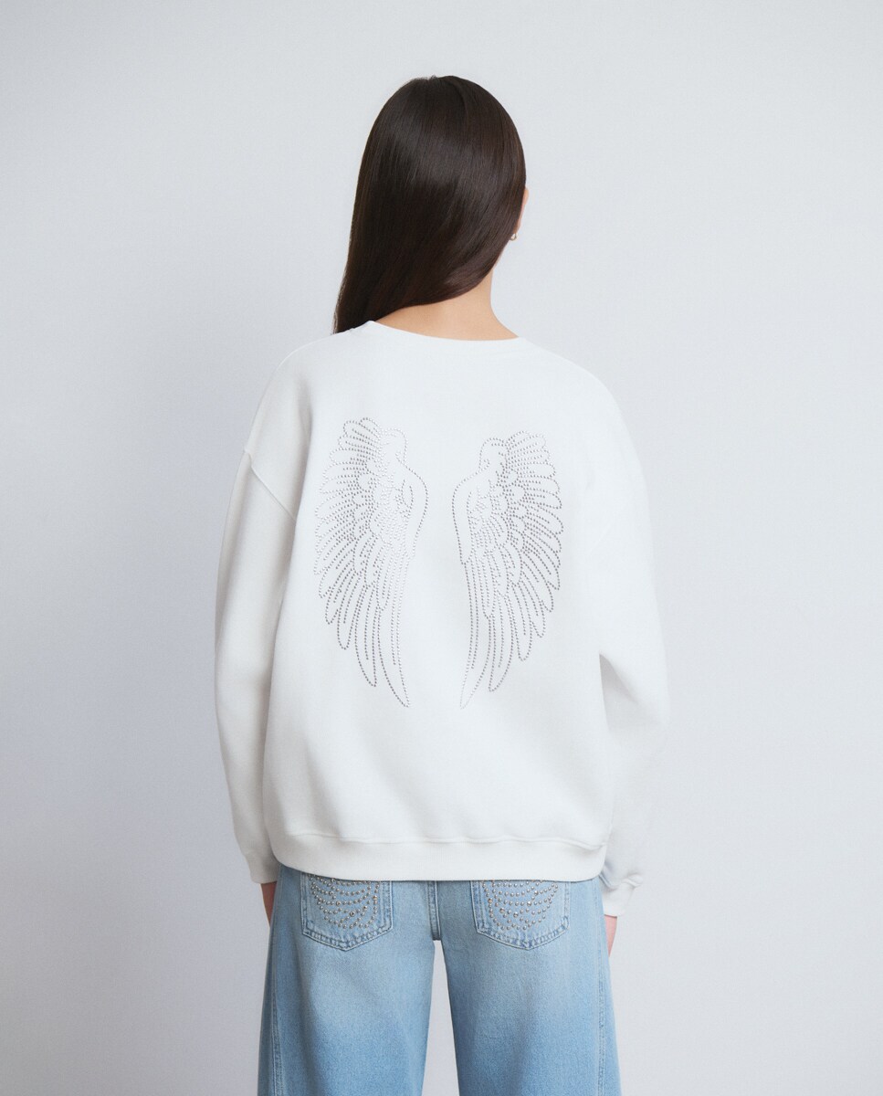 Sweatshirt Logo Asas Cru-2