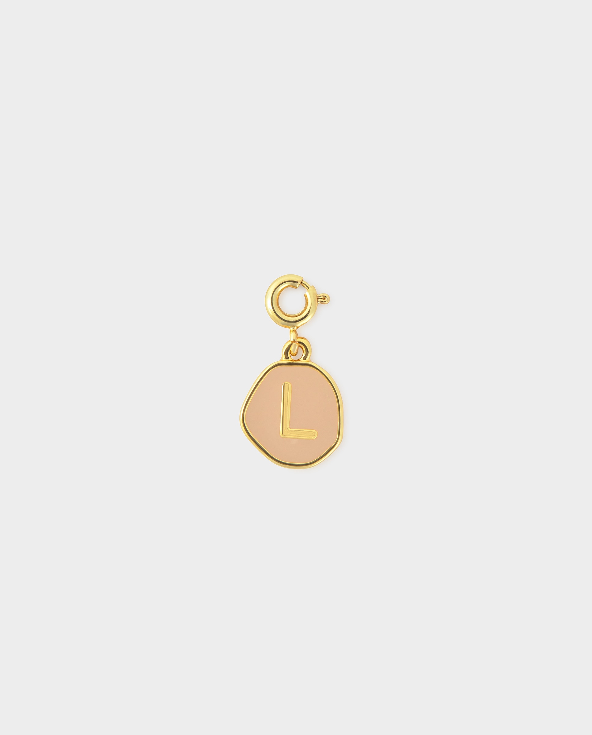 Charm de Letra L em Dourado Dourado-2