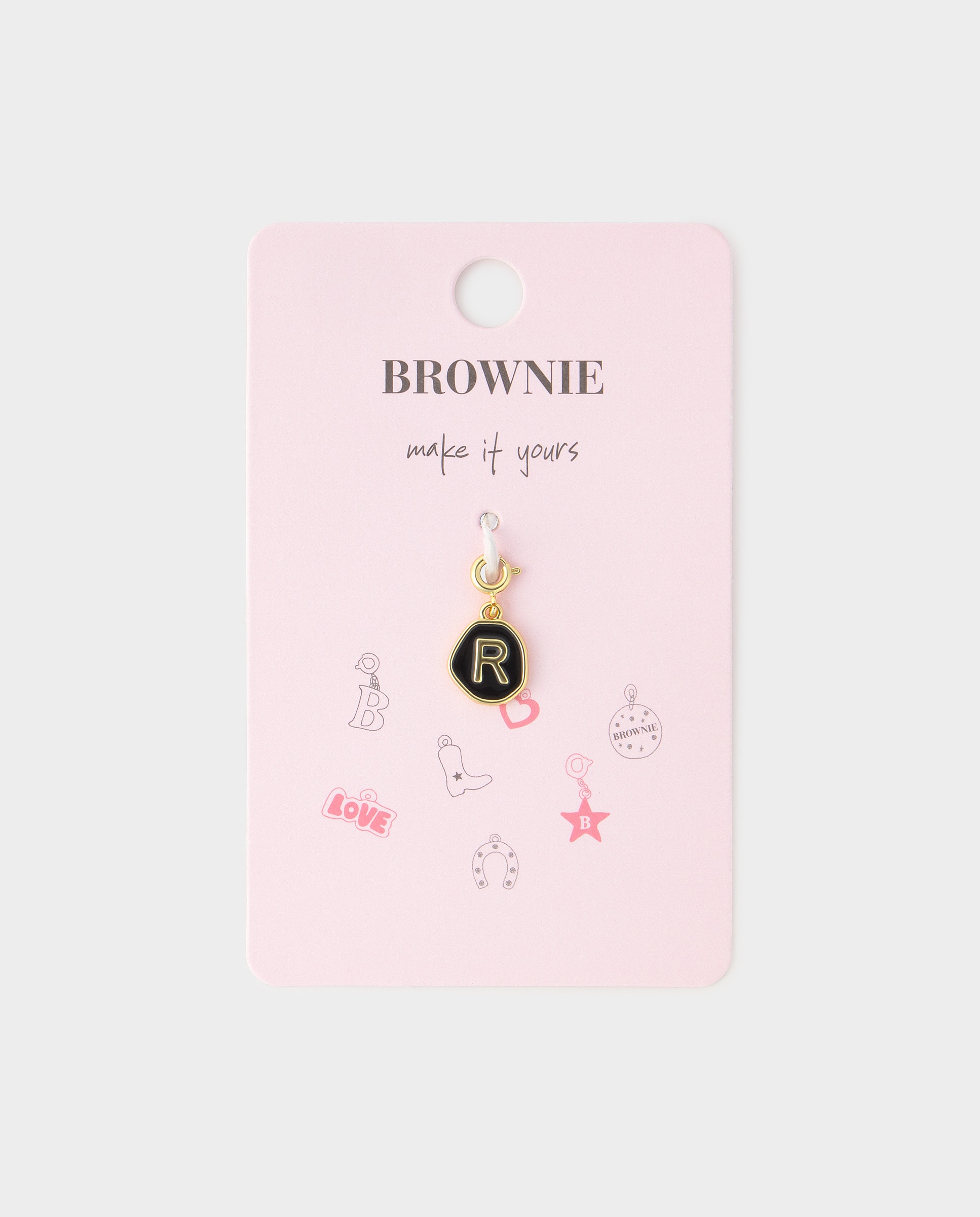 Imagem 0 de Charm de Letra R em Dourado