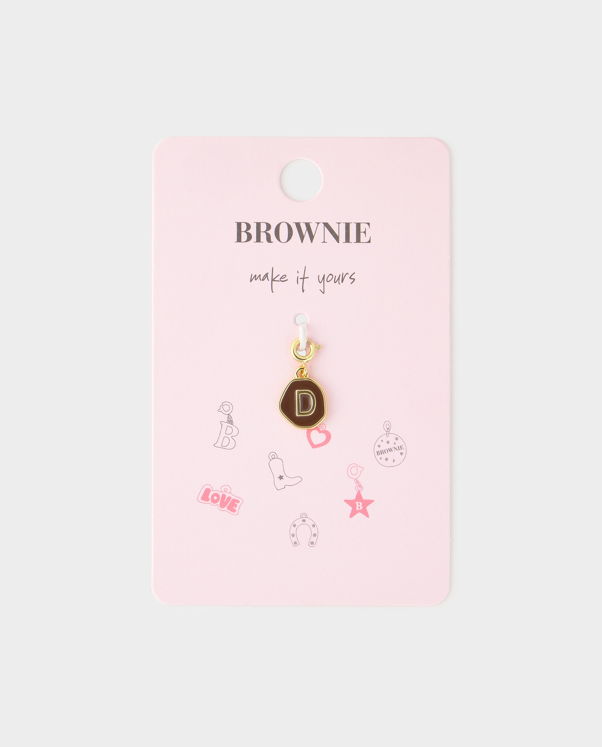 Imagem 0 de Charm de Letra D em Dourado