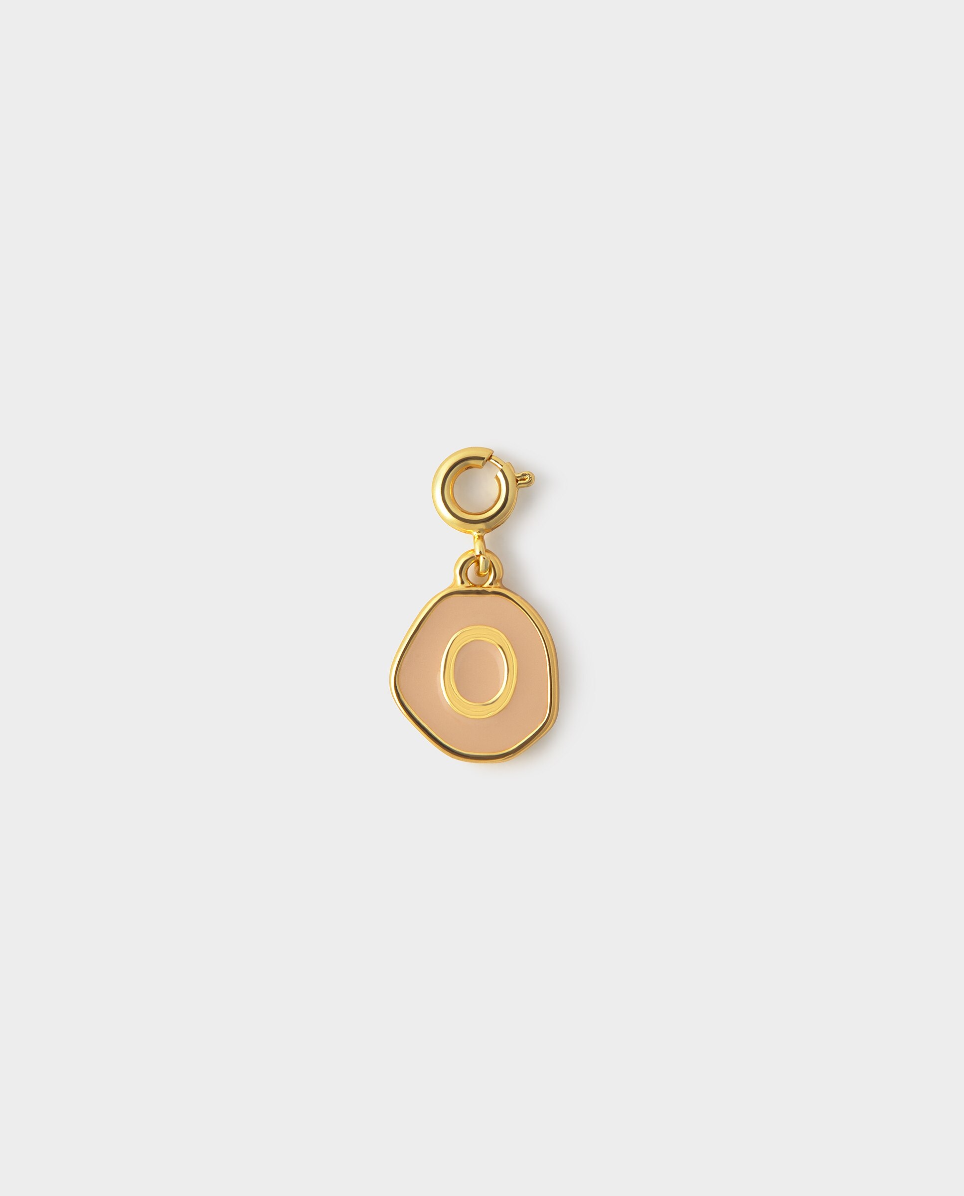 Charm de Letra o em Dourado Dourado-2
