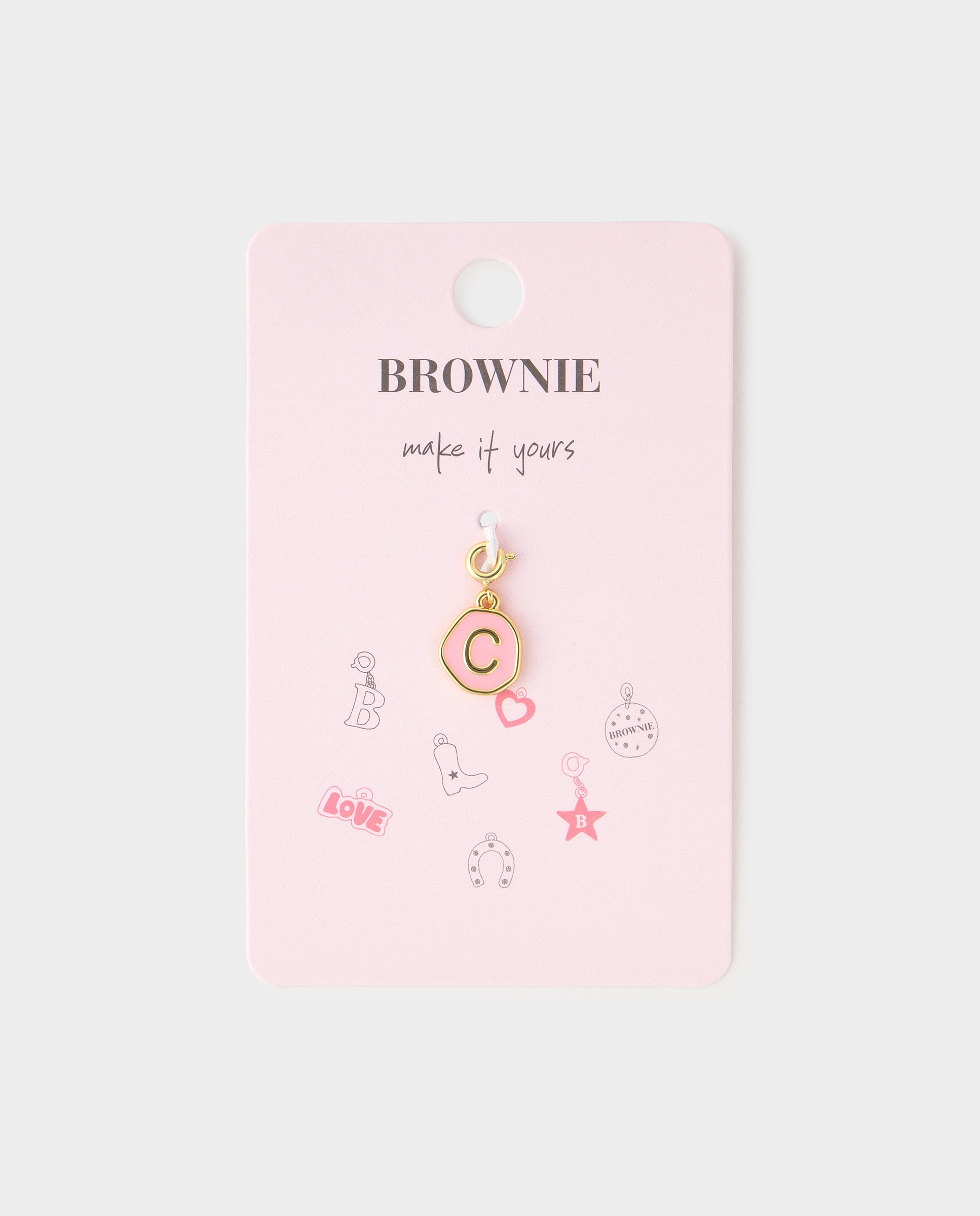 Imagem 0 de Charm de Letra C em Dourado