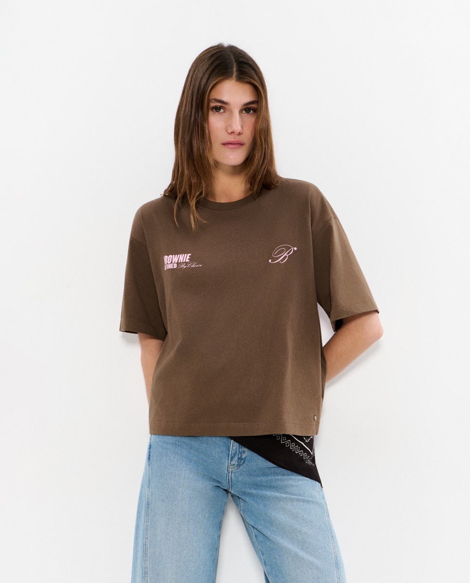 Imagem 0 de T-shirt de Manga Curta com Logo