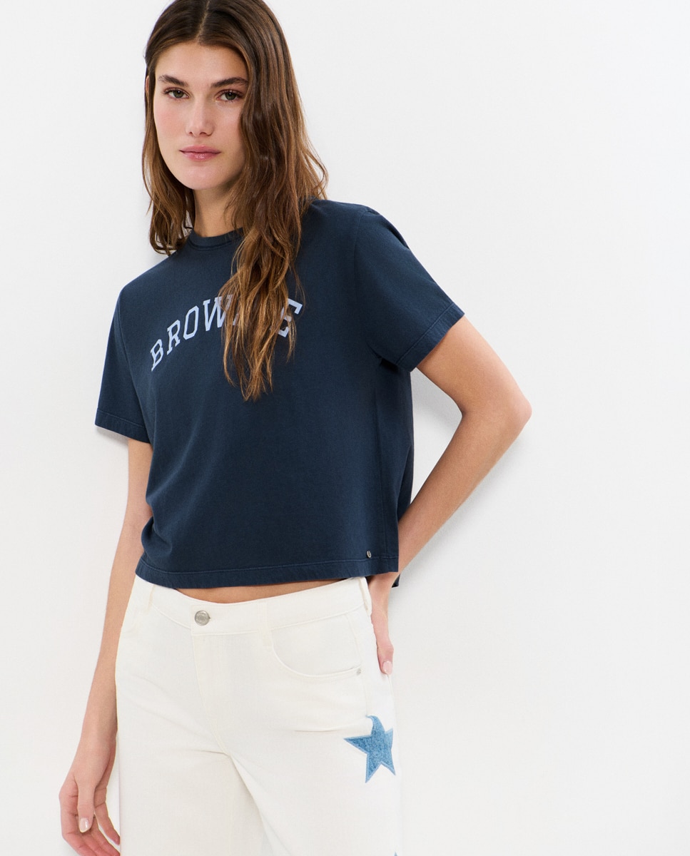 Imagem 0 de T-shirt de Manga Curta com Logo