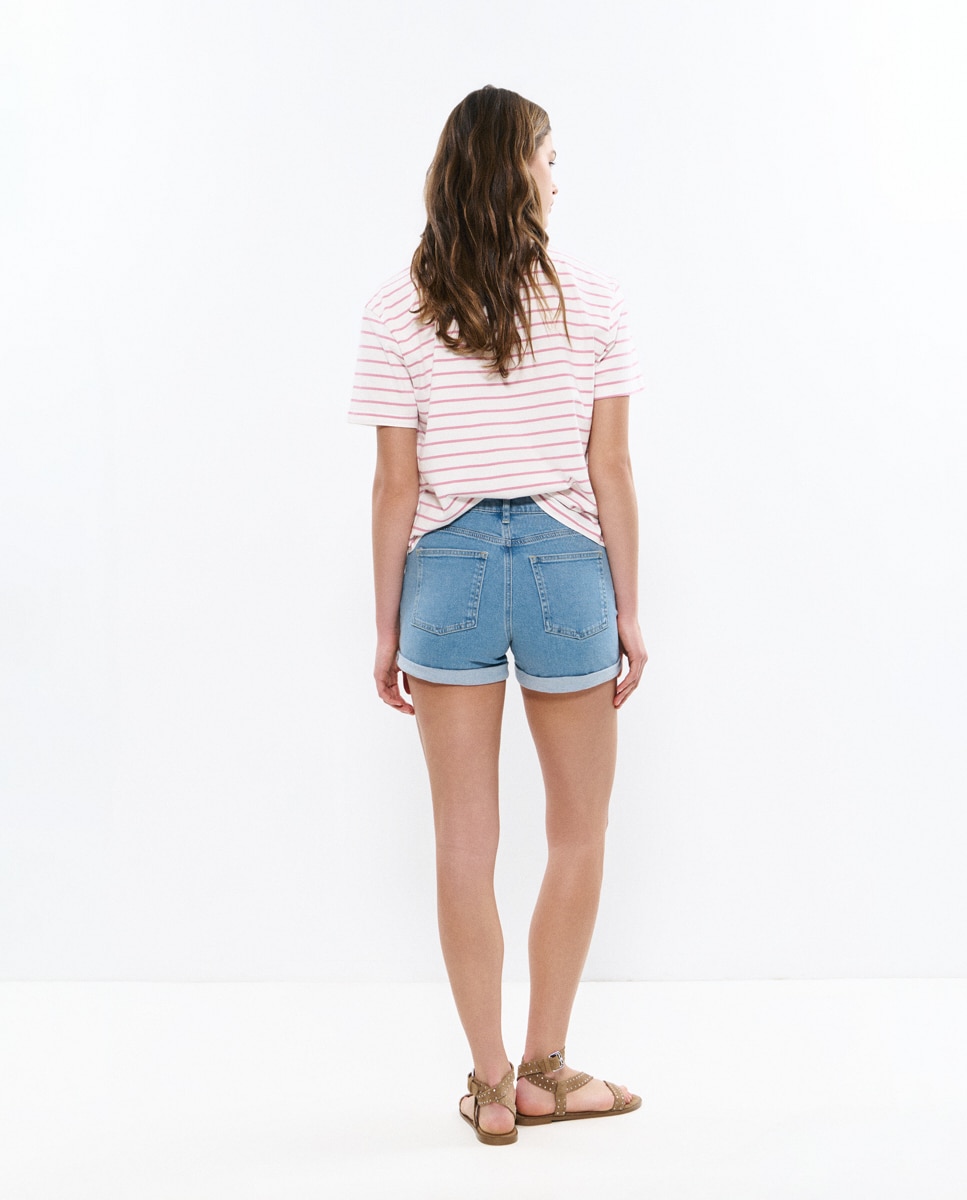 Short Básico com Bainha Virada Azul-claro-2