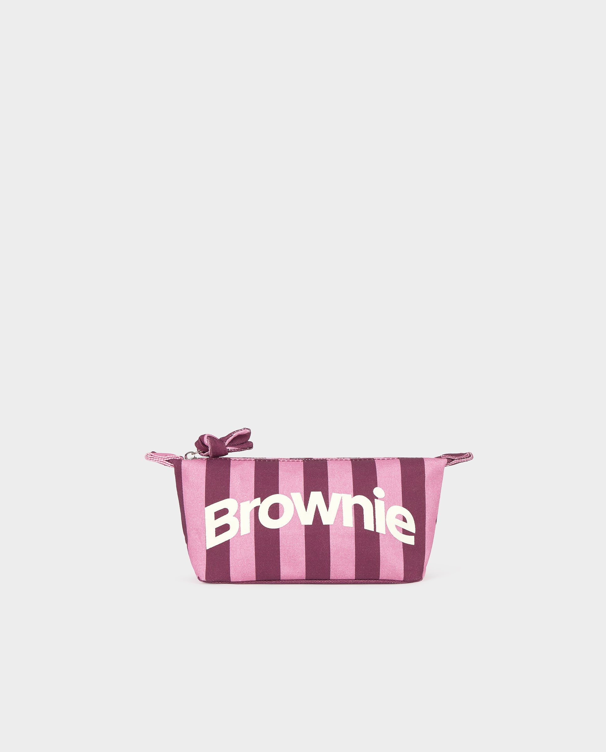 Imagem 0 de Necessaire Às Riscas com Logo
