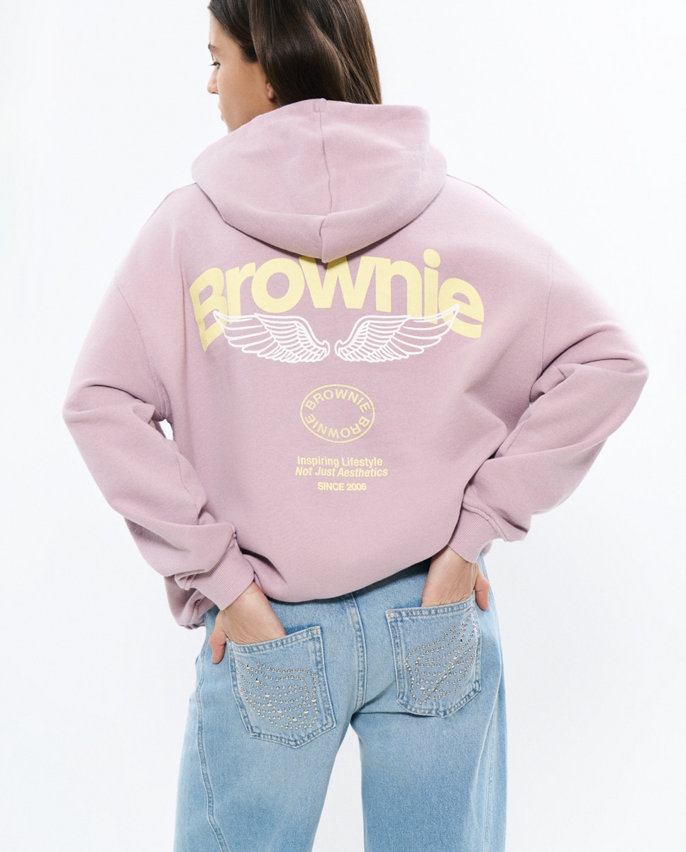 Imagem 0 de Sweatshirt com Logo e Asas