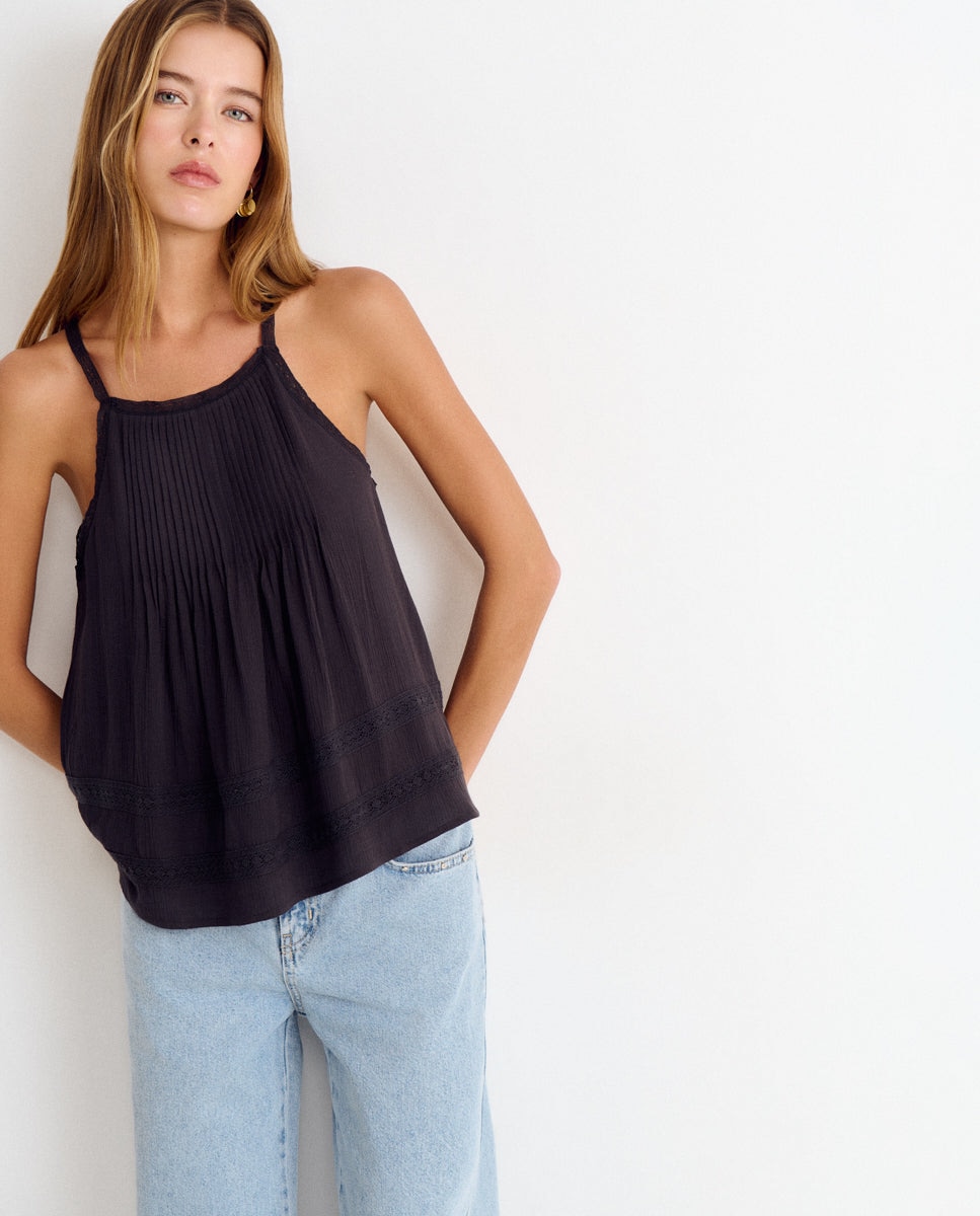 Imagem 0 de Top de Alças com Gola Halter
