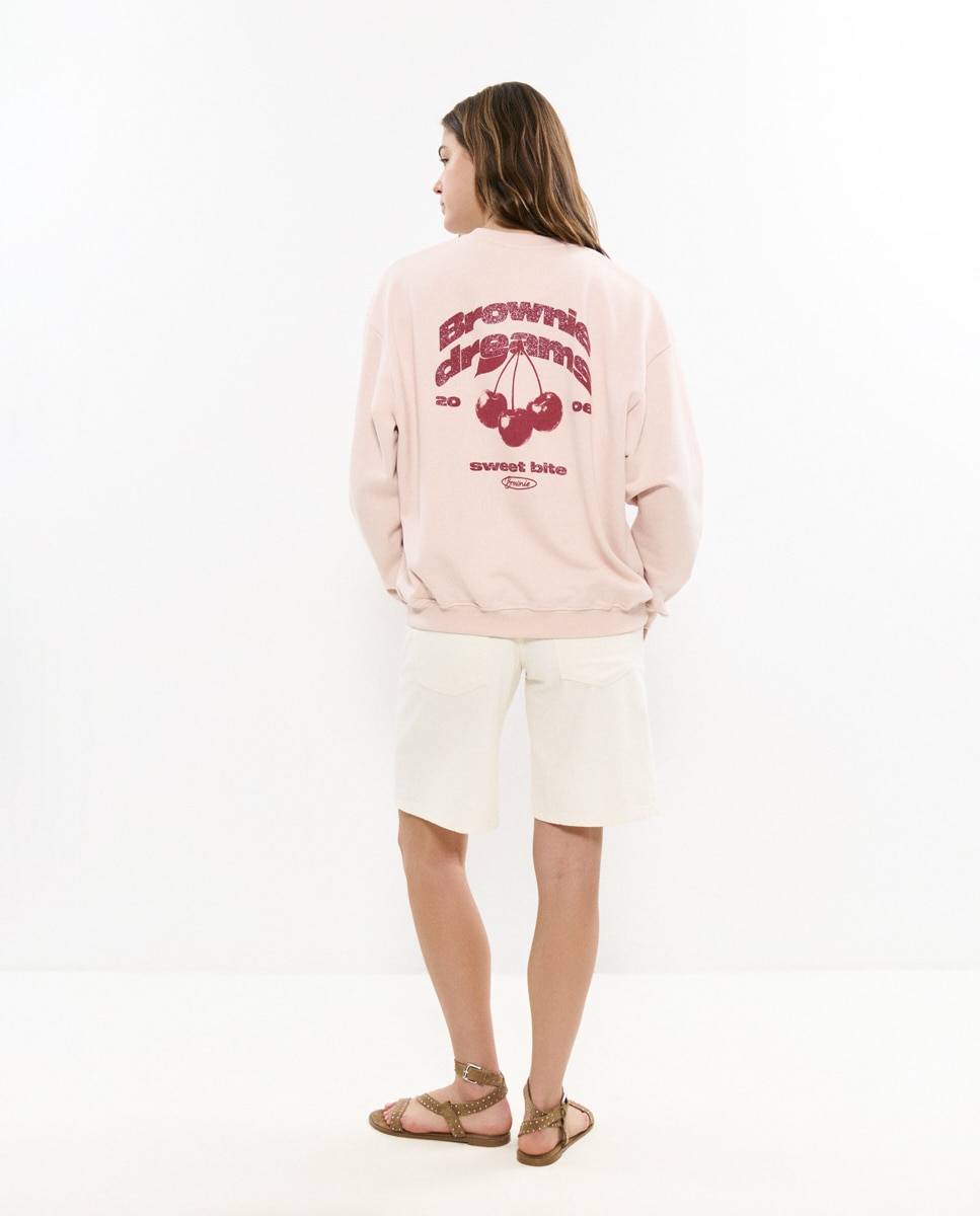 Imagem 0 de Sweatshirt com Logo e Cerejas