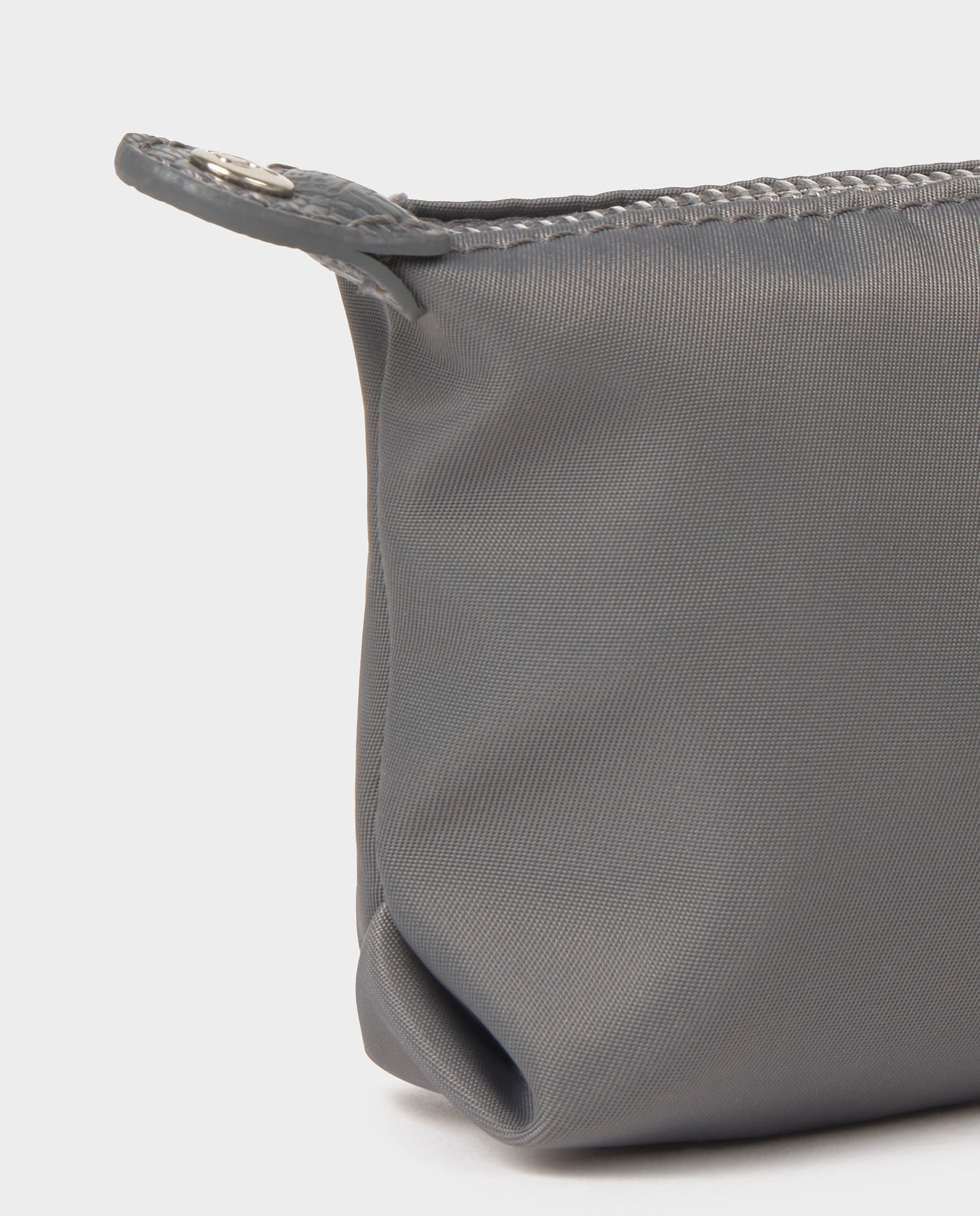 Porta-moedas de Nylon Cinzento-3
