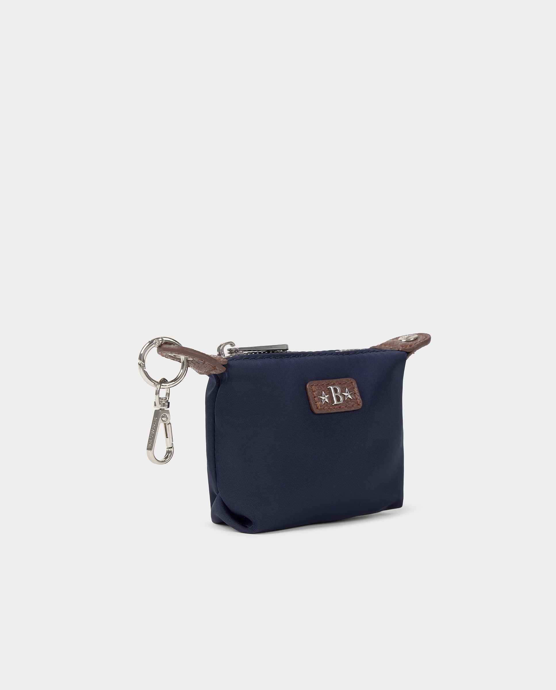Porta-moedas de Nylon Azul-2