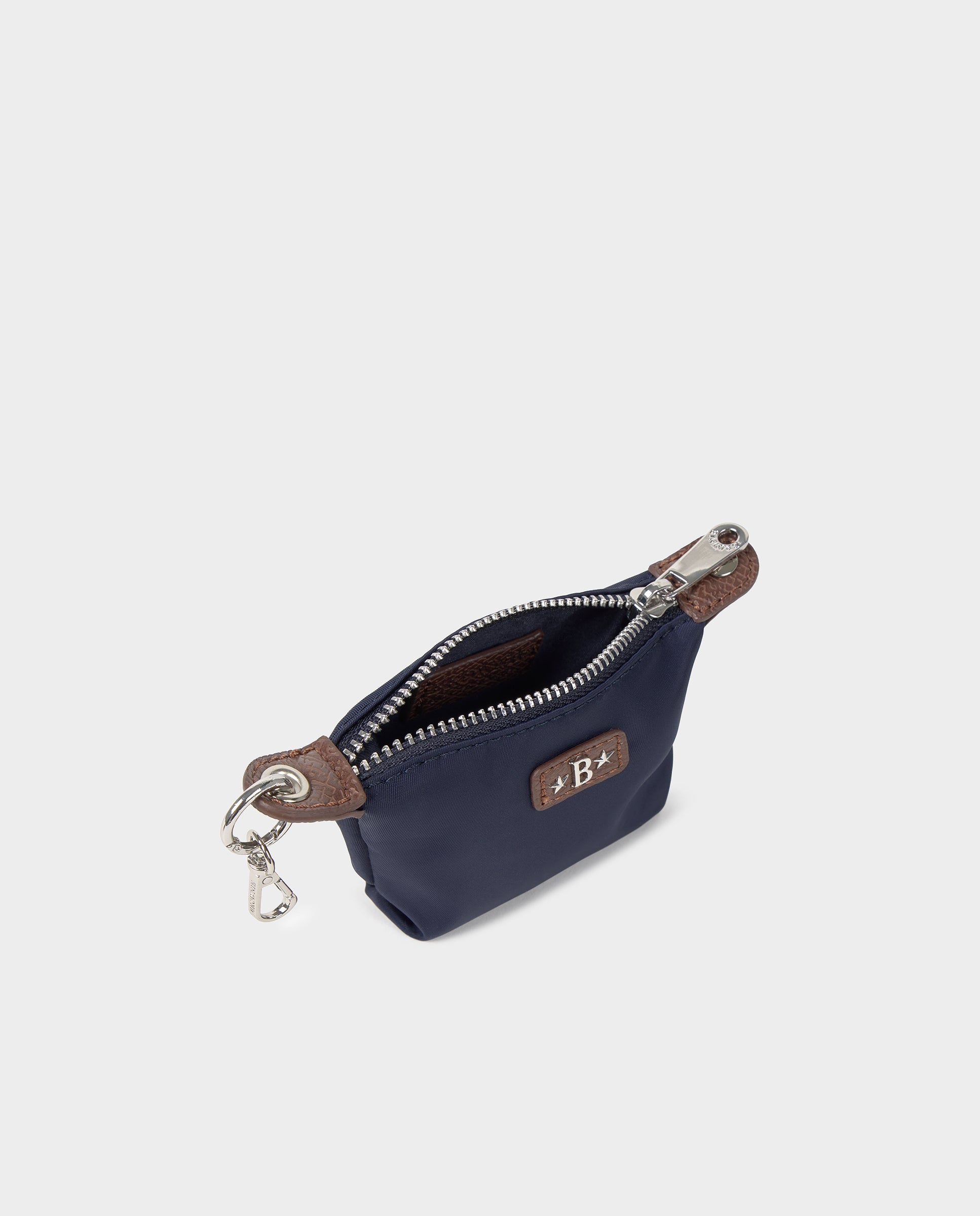 Porta-moedas de Nylon Azul-3