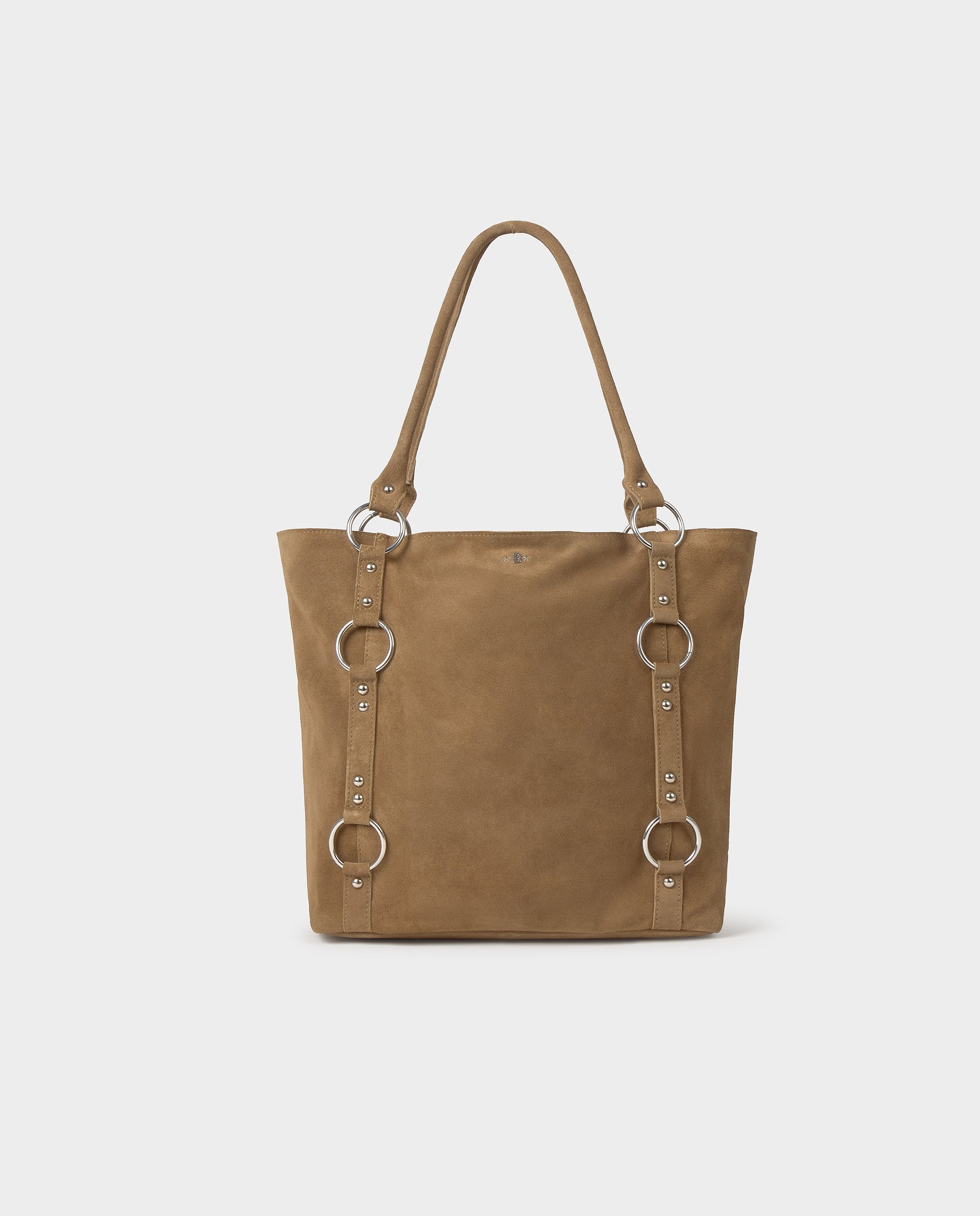 Imagem 0 de Mala Shopper de Couro com Aros