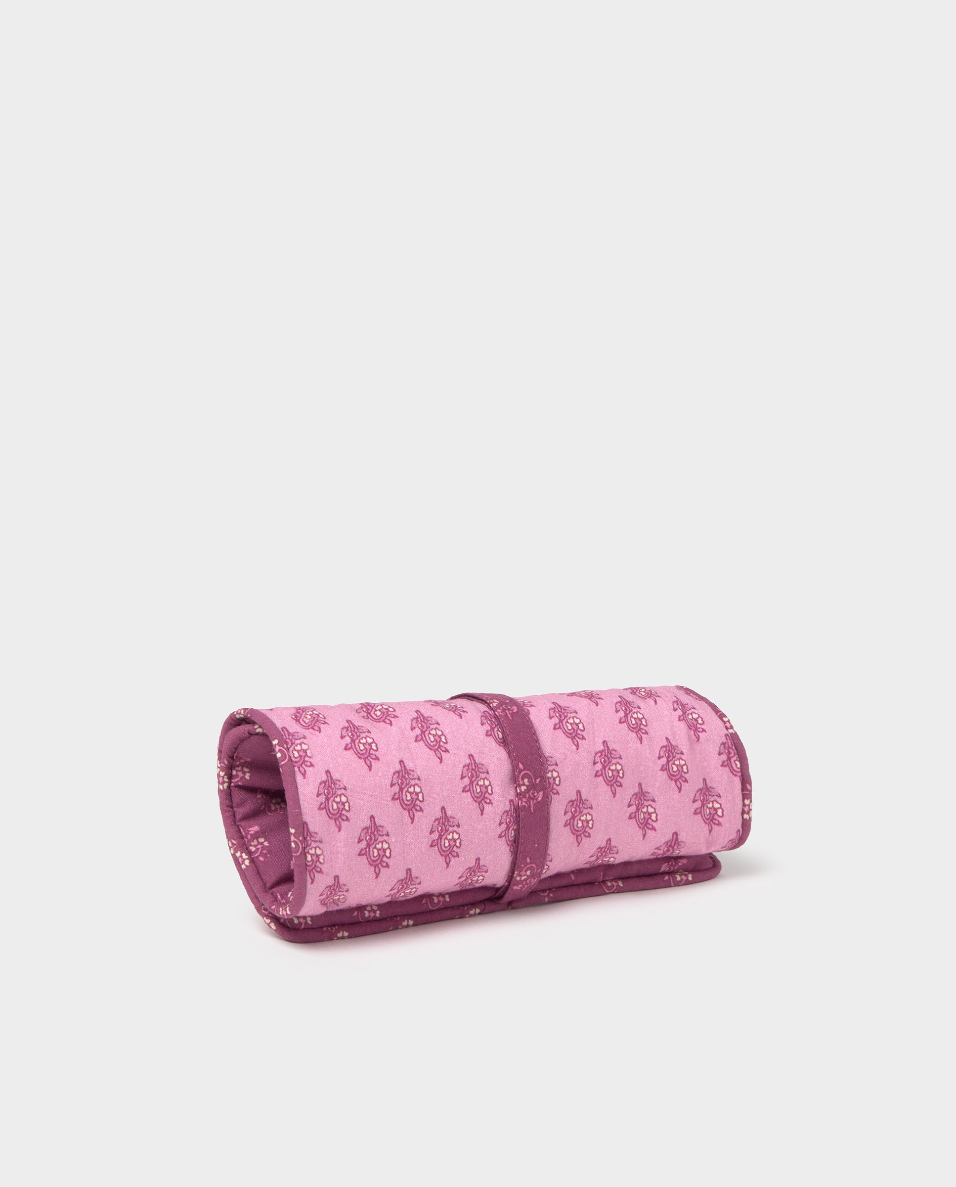 Porta-jóias Plano Estampado Rosa-claro-2