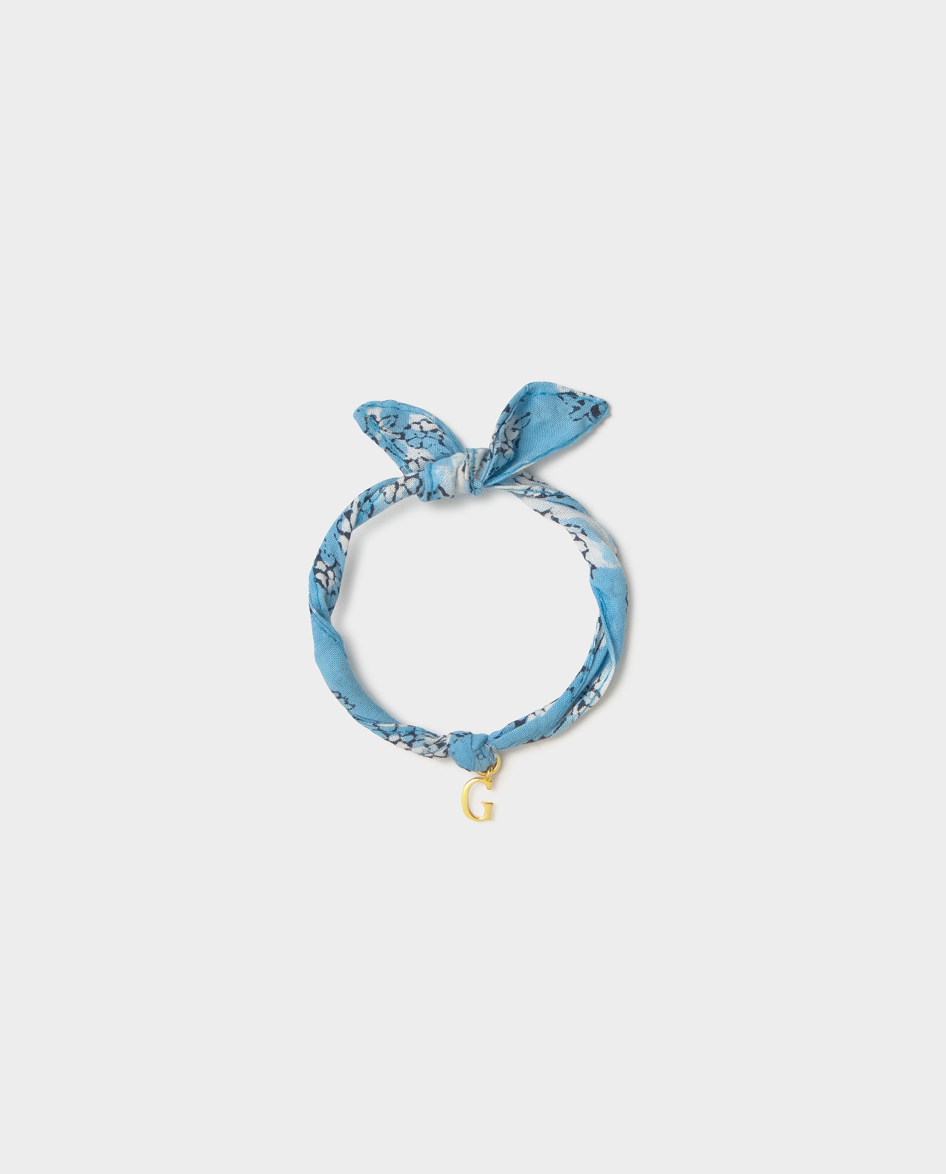 Pulseira com Inicial G Dourado-5
