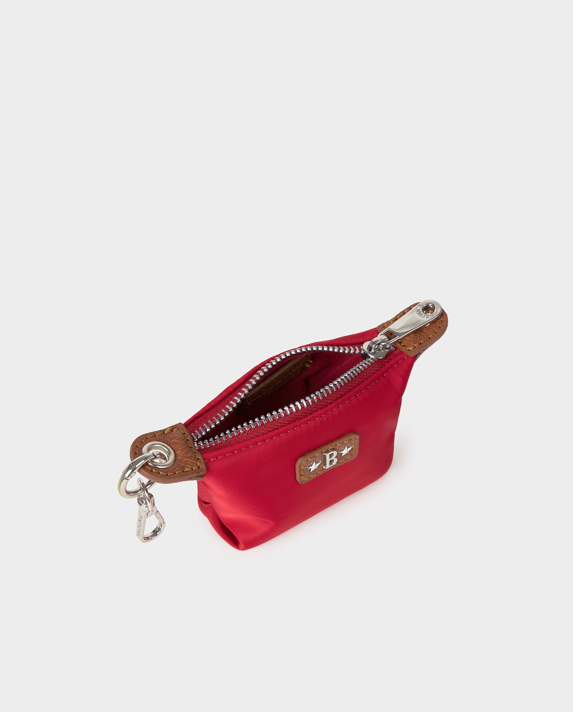 Porta-moedas de Nylon Vermelho-2