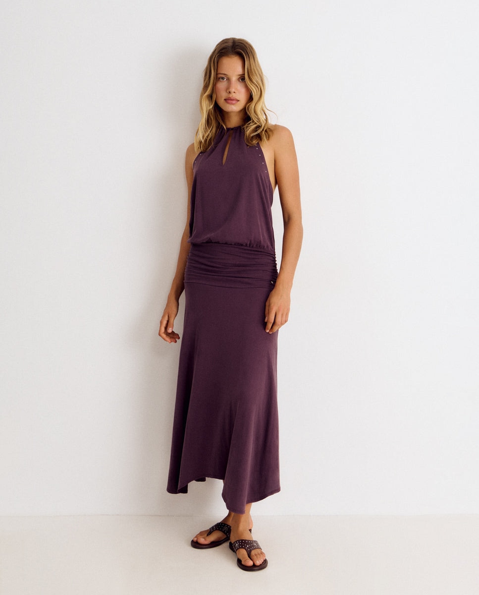 Imagem 0 de Vestido Midi com Tachas