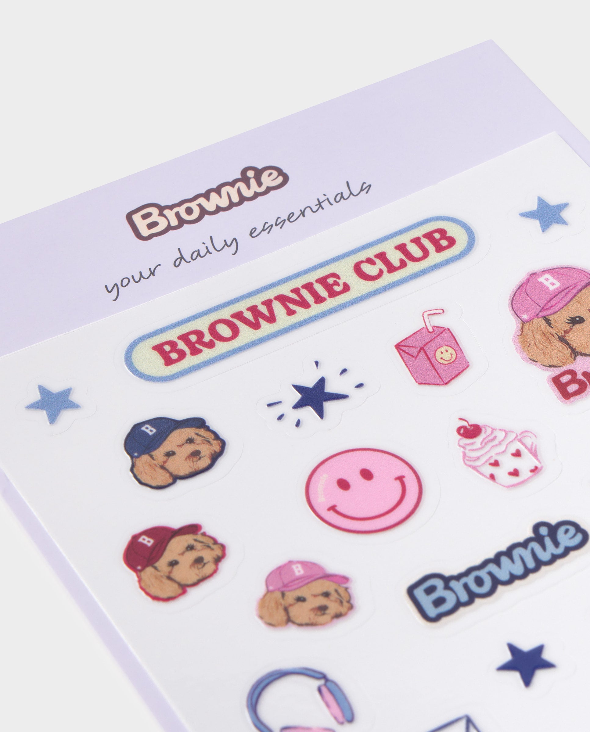 Pack de Stickers com Logo e Cachorro Multicolor-2