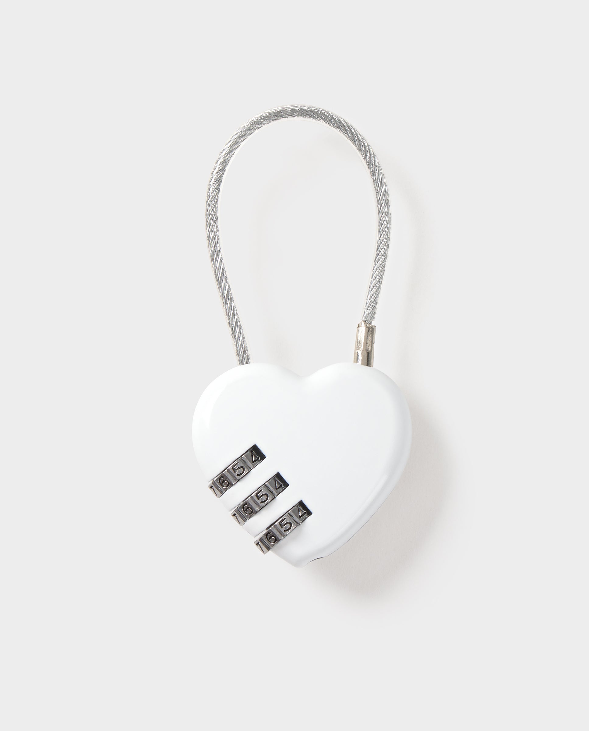 Cadeado de Mala com Logo Branco-2