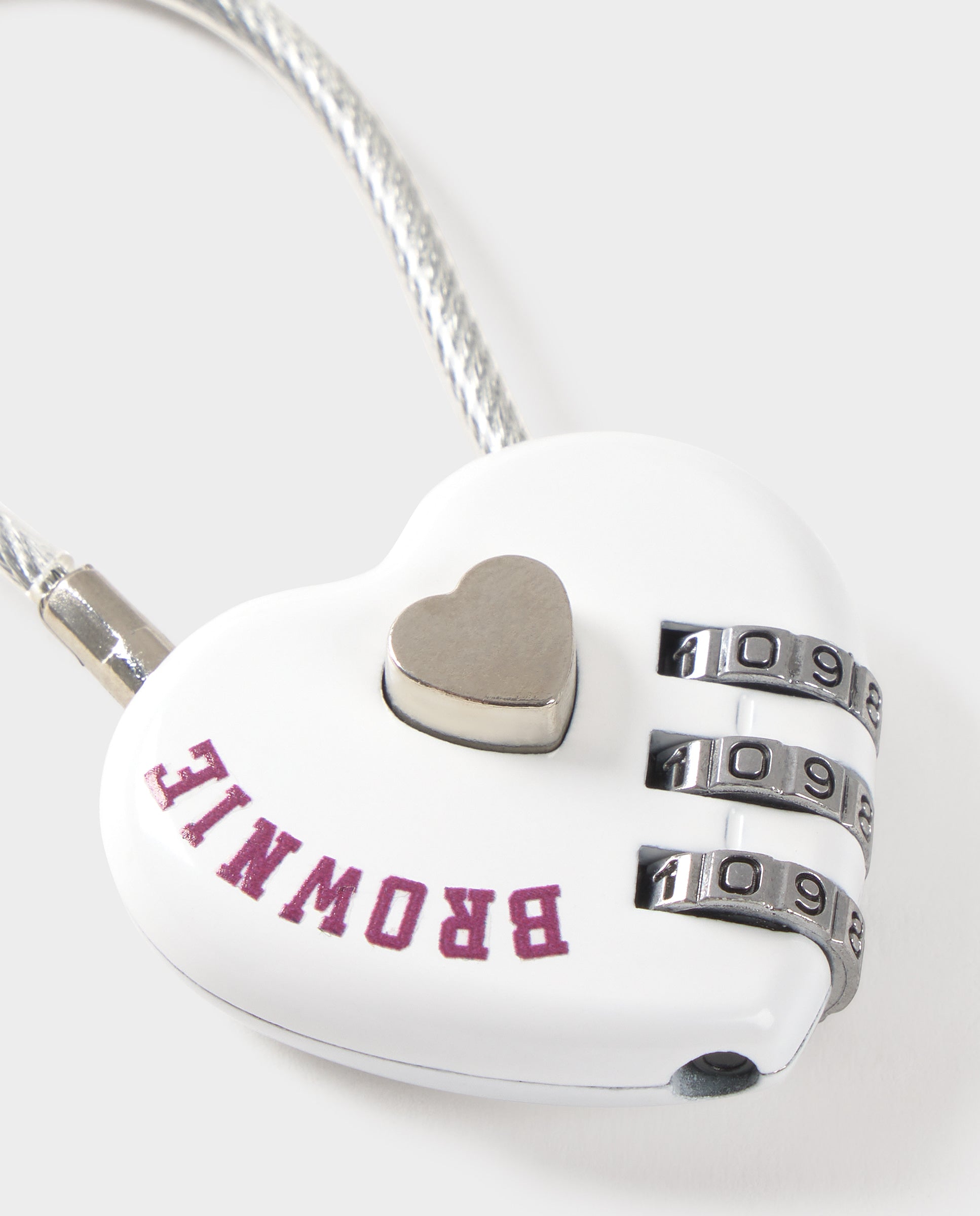 Cadeado de Mala com Logo Branco-3