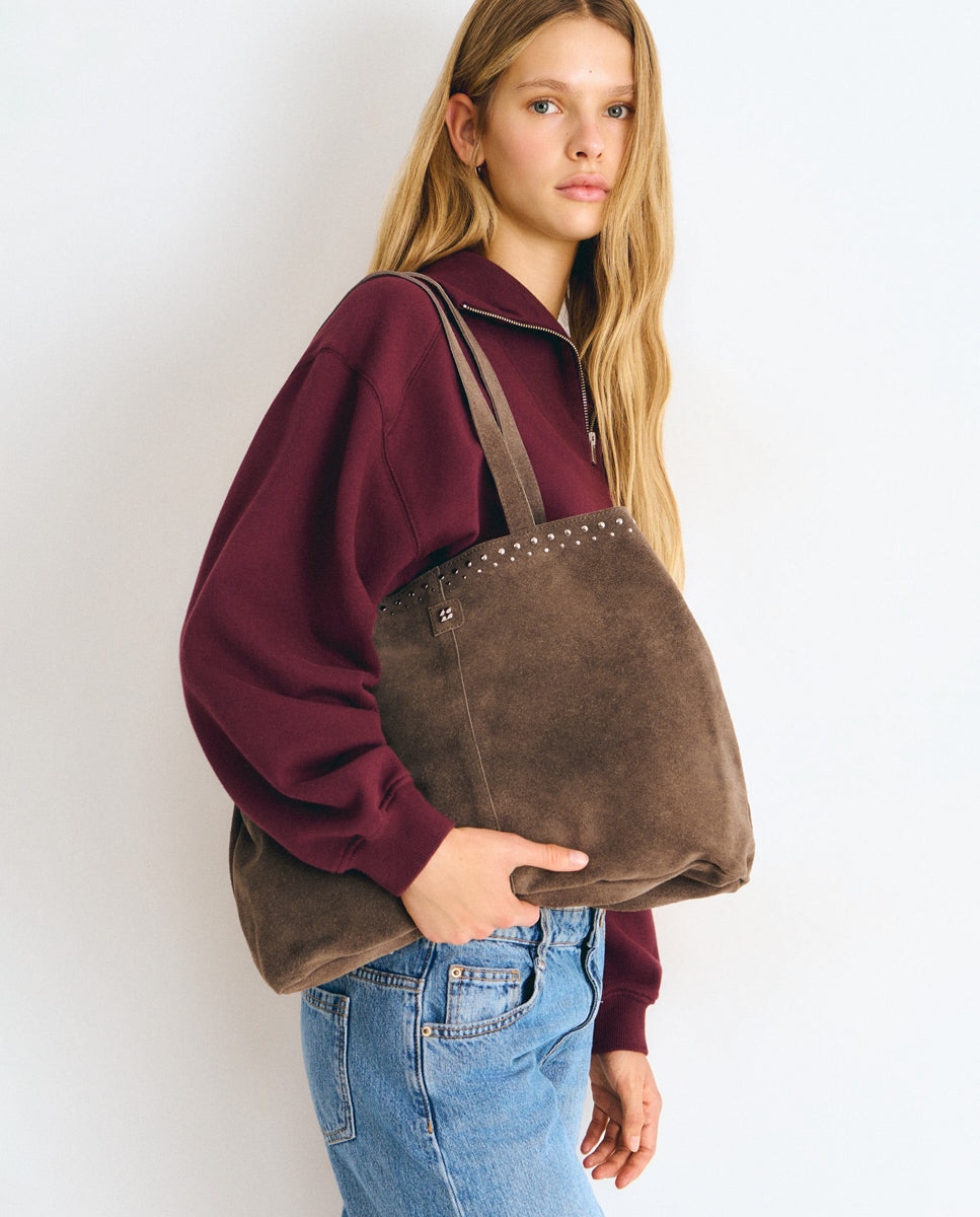 Imagem 0 de Mala Shopper com Tachas